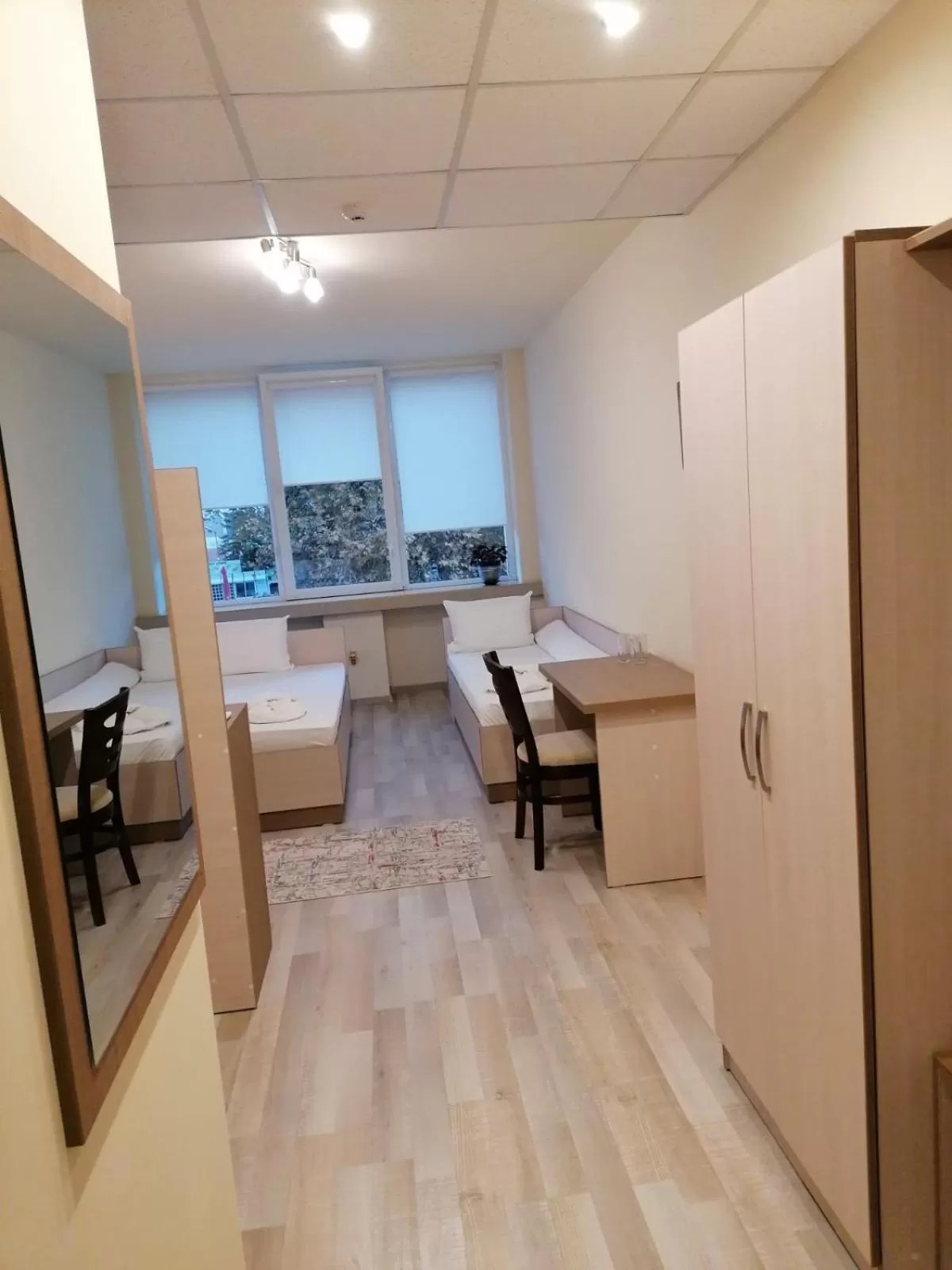 Bed in Hotel Lago Peshtera