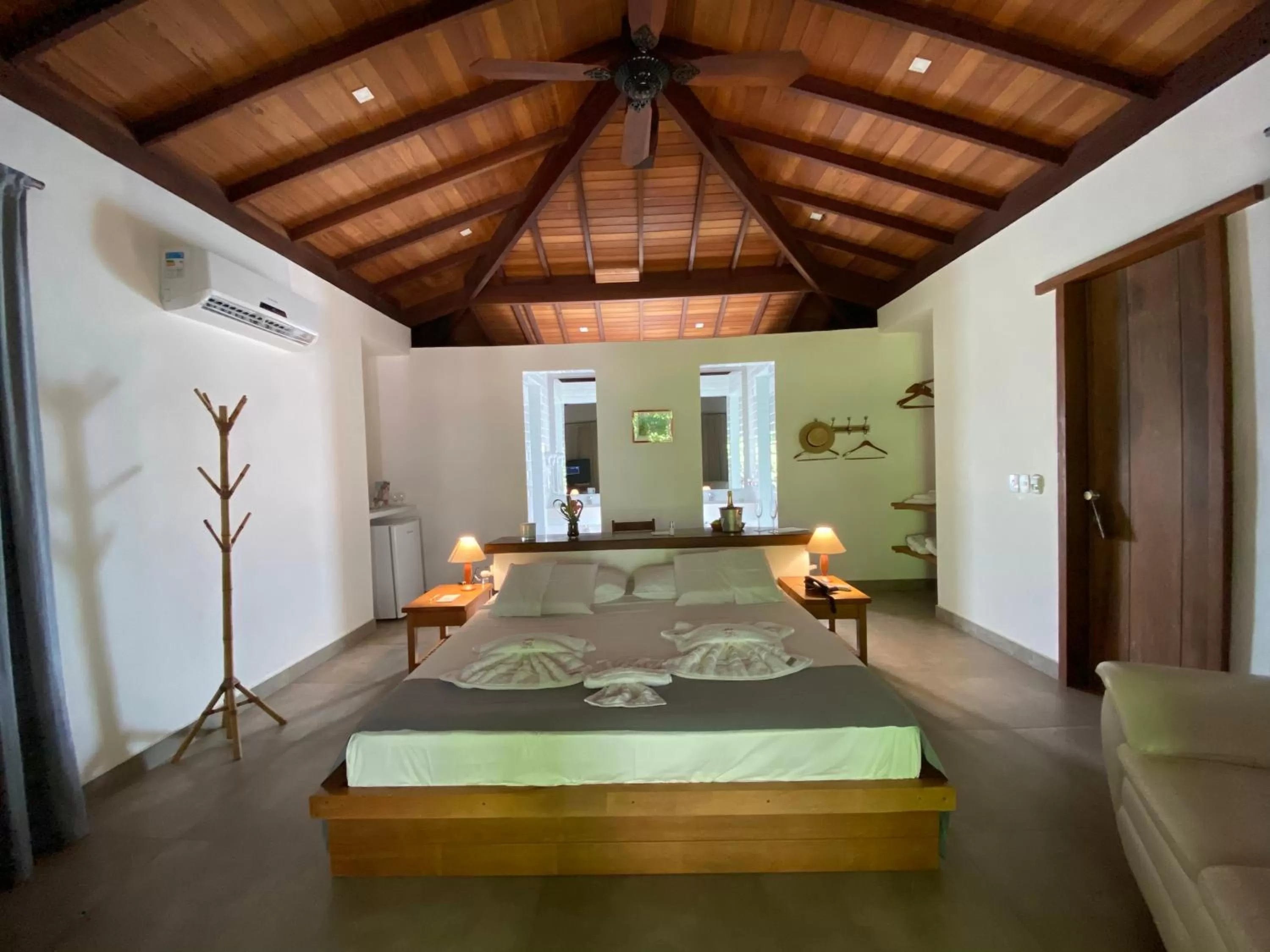 Bed in Pousada Sitio da Bia