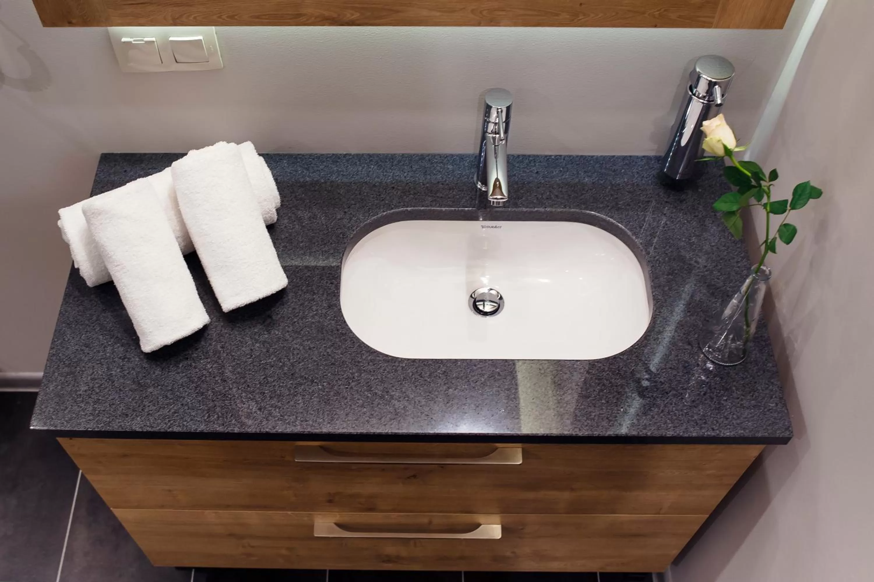 Bathroom in Art Hotel's Sosnowiec