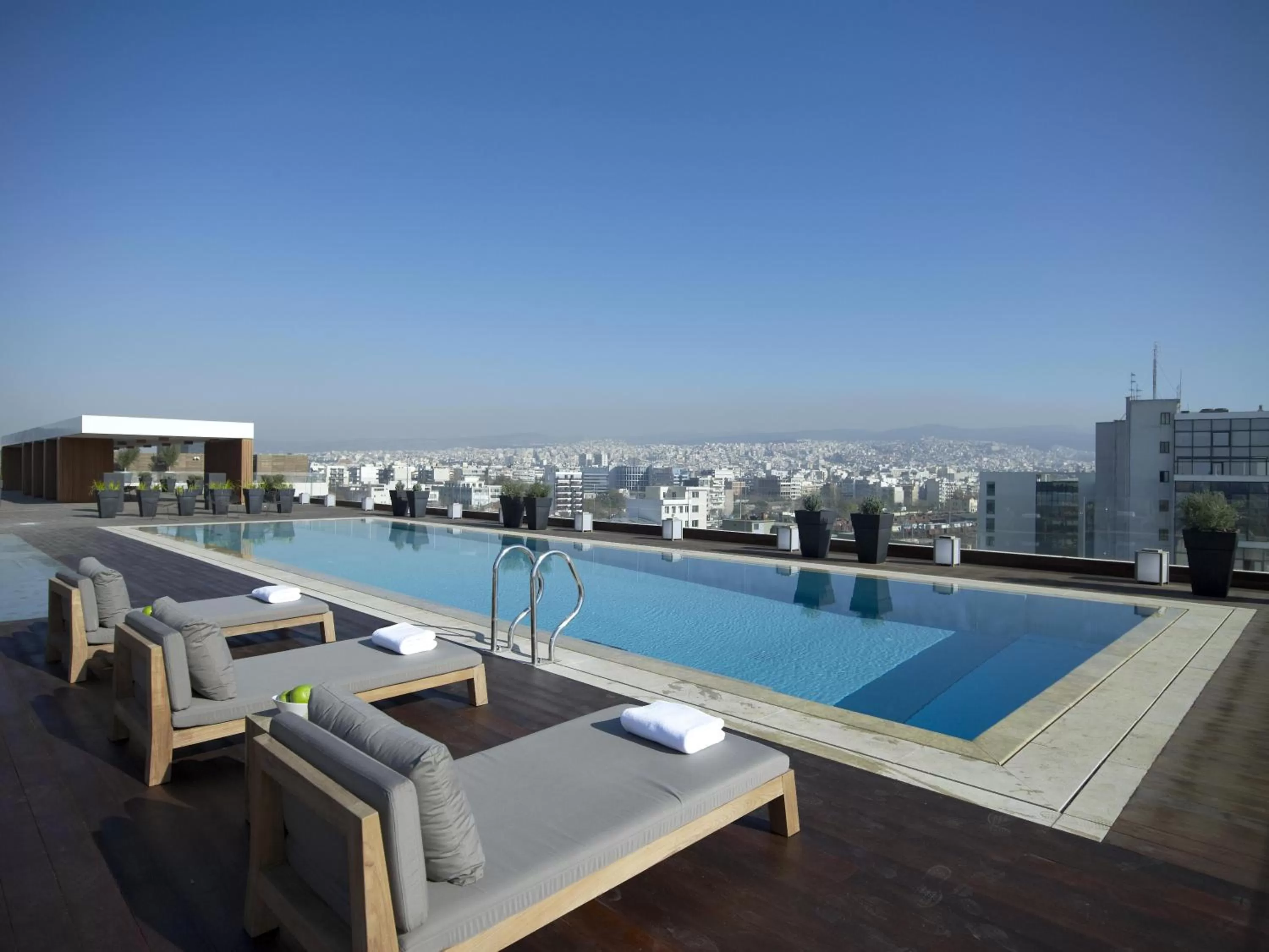 City view in The Met Hotel Thessaloniki, a Member of Design Hotels