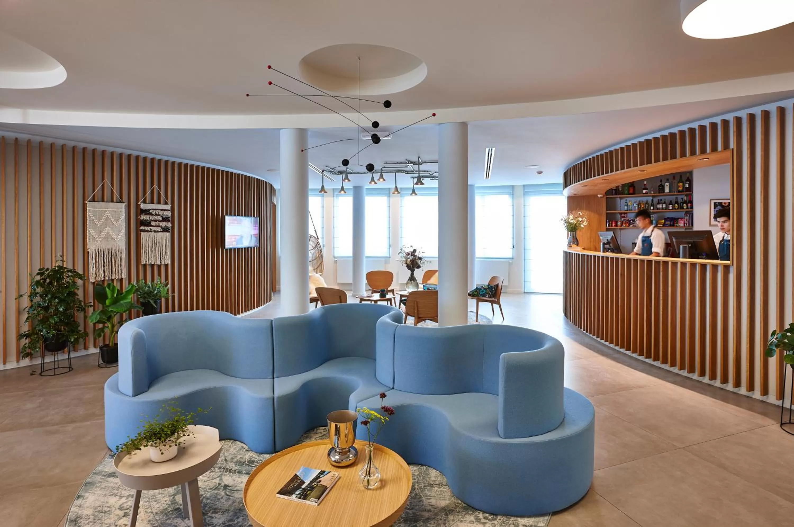 Lobby or reception in Hygge Hotel