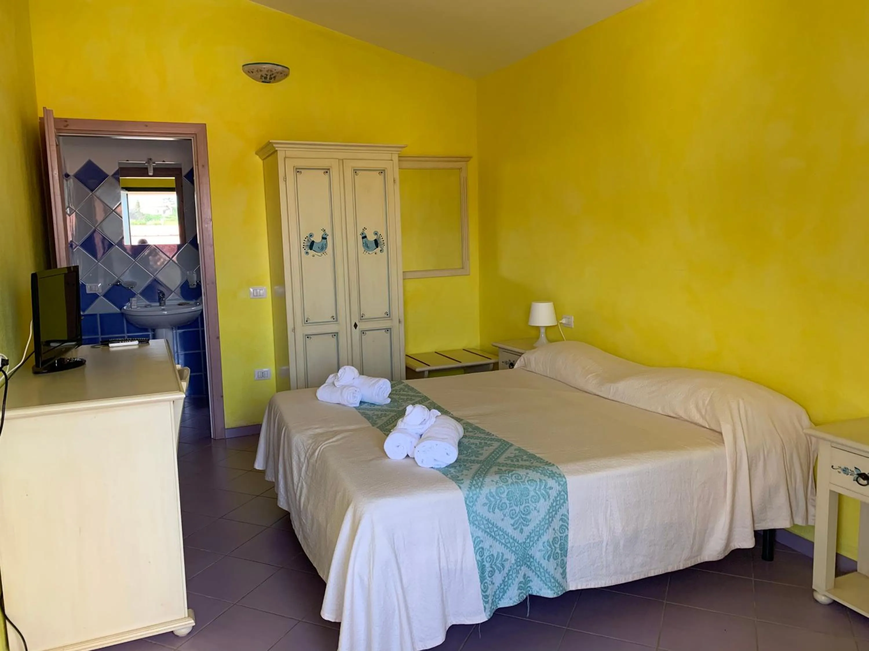 Bed in Hotel La Ciaccia