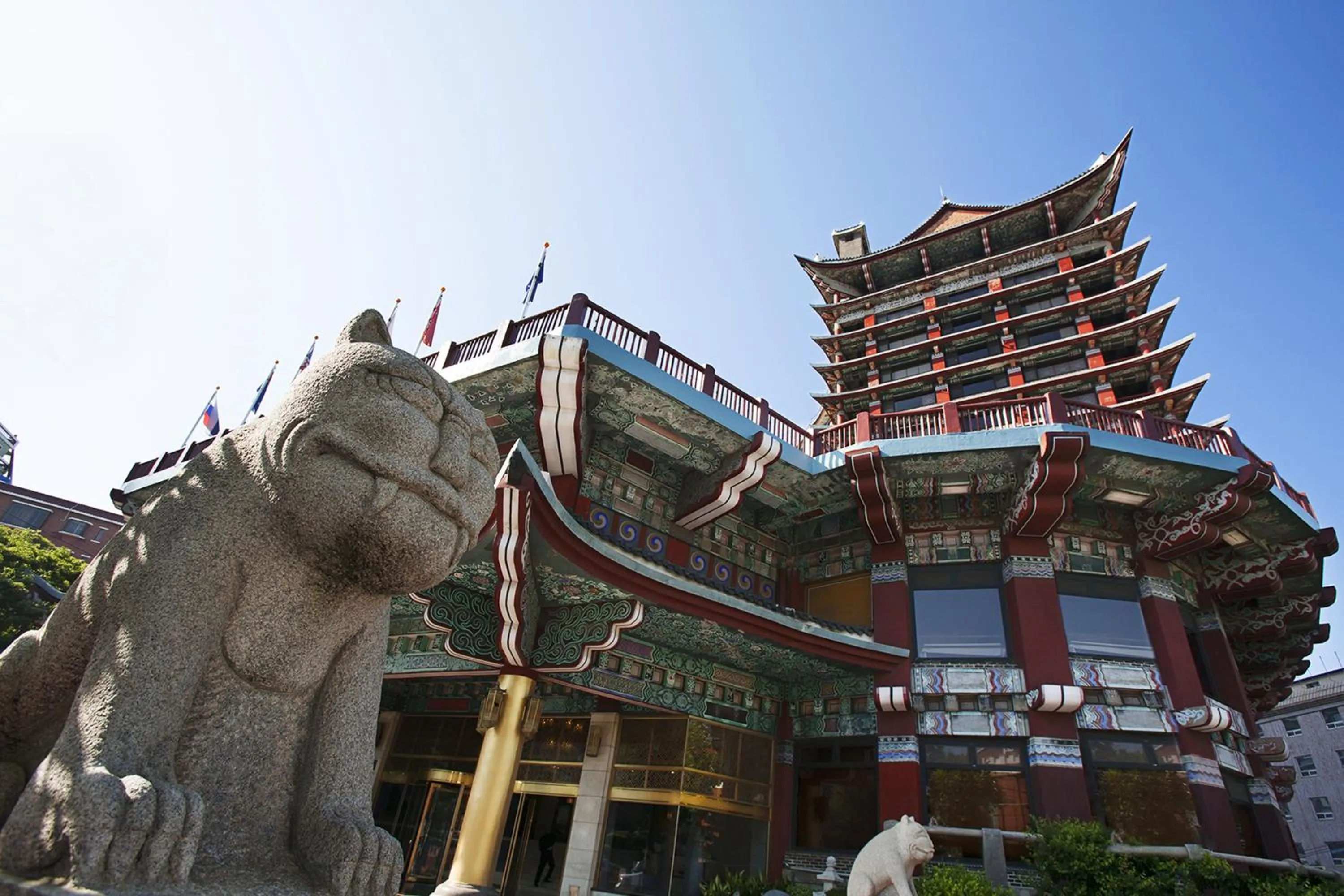 Facade/entrance in Commodore Hotel Busan