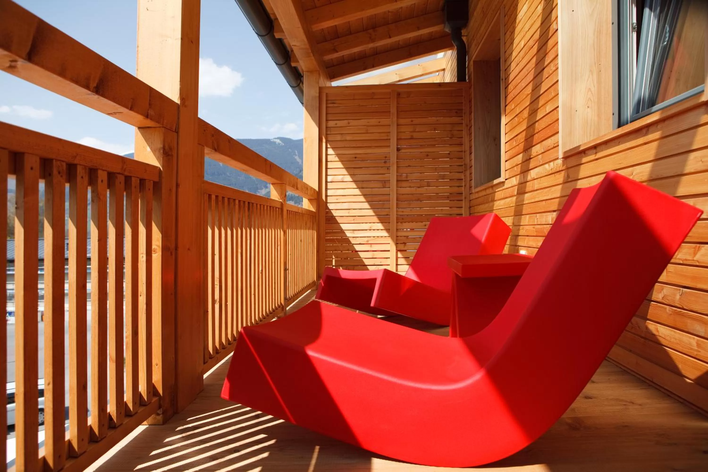 Balcony/Terrace in Auhof Wirtshaus & Suiten