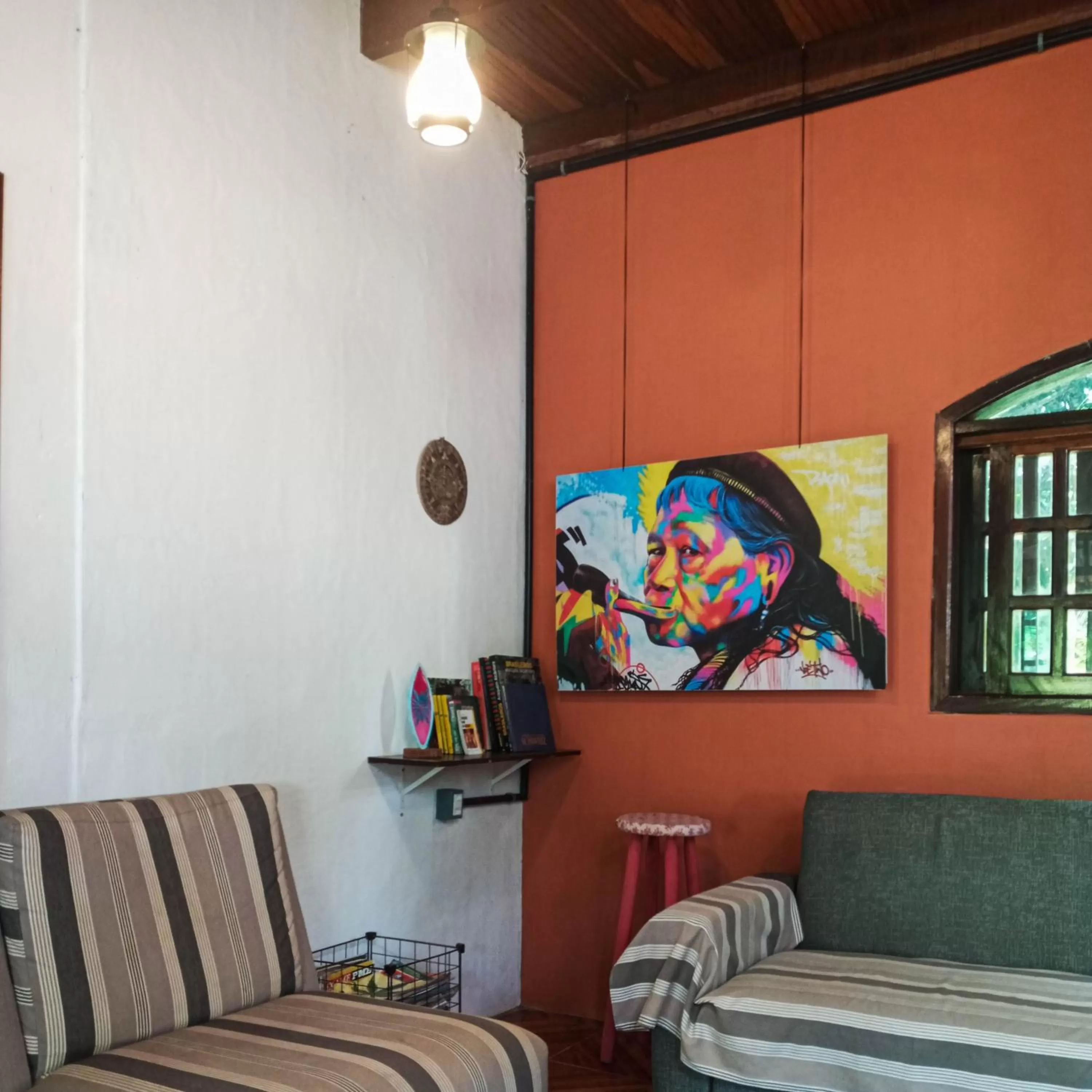 Seating Area in Pousada e Hostel Marthi