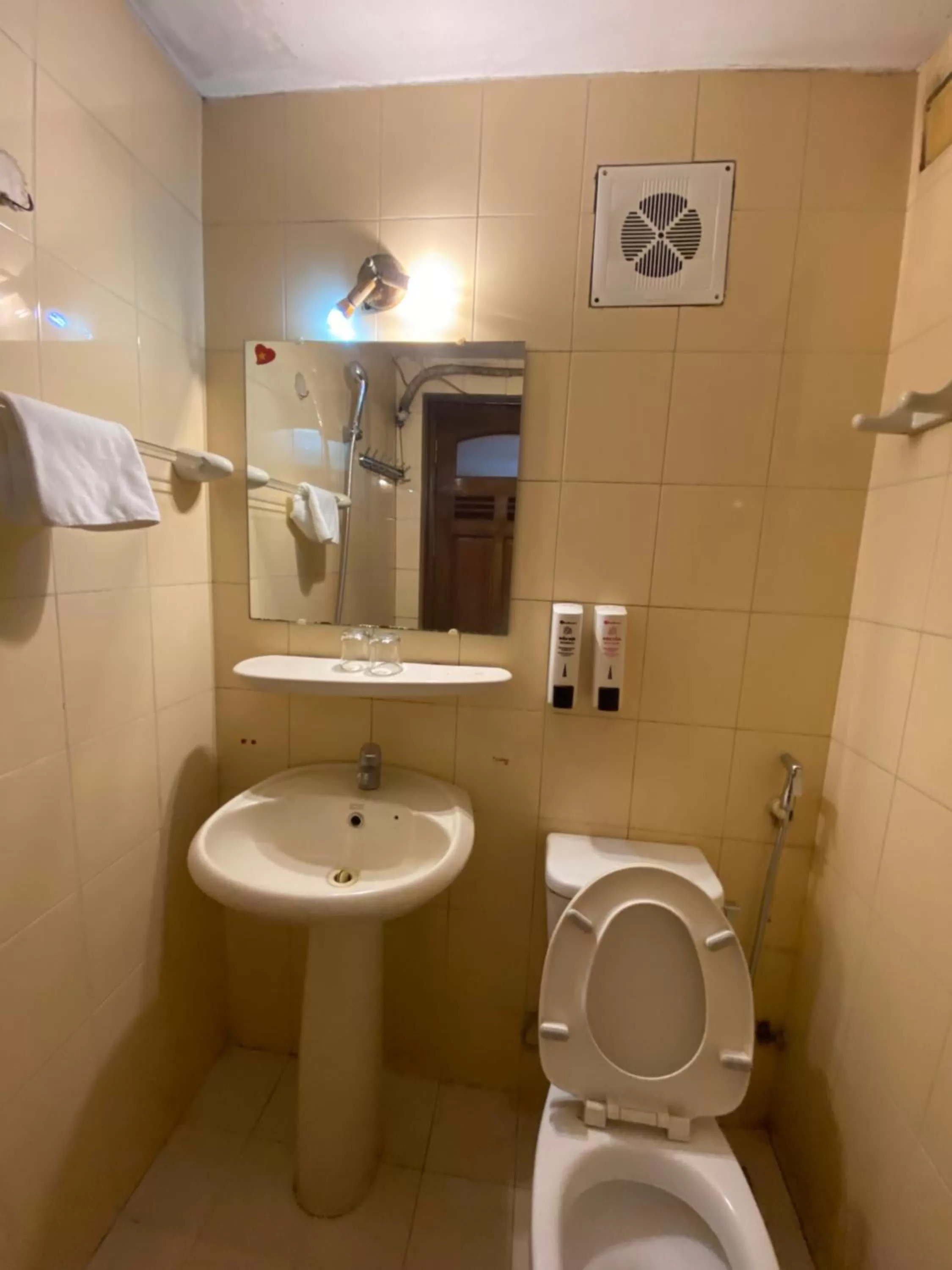 Shower in Sophie hotel