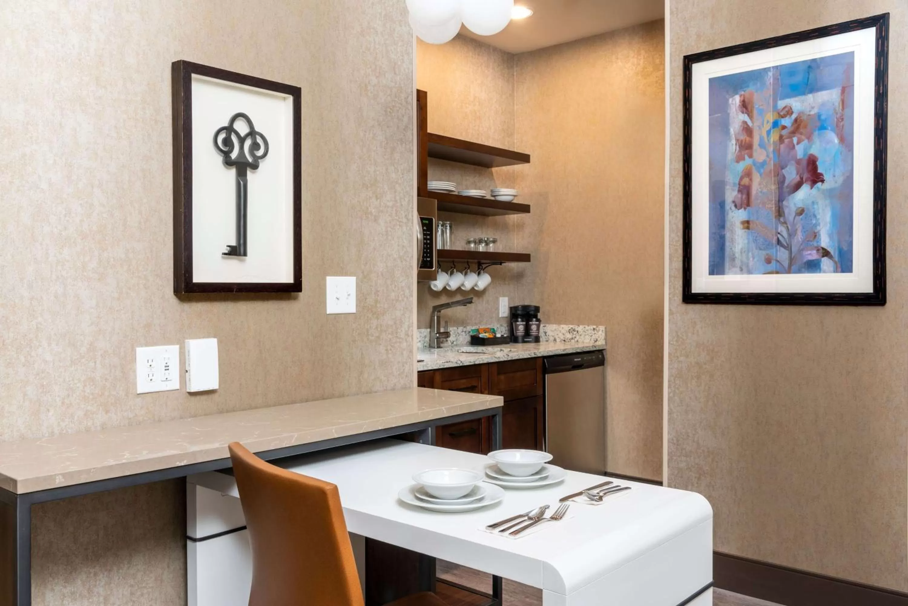 Kitchen or kitchenette in Homewood Suites by Hilton Indianapolis Downtown