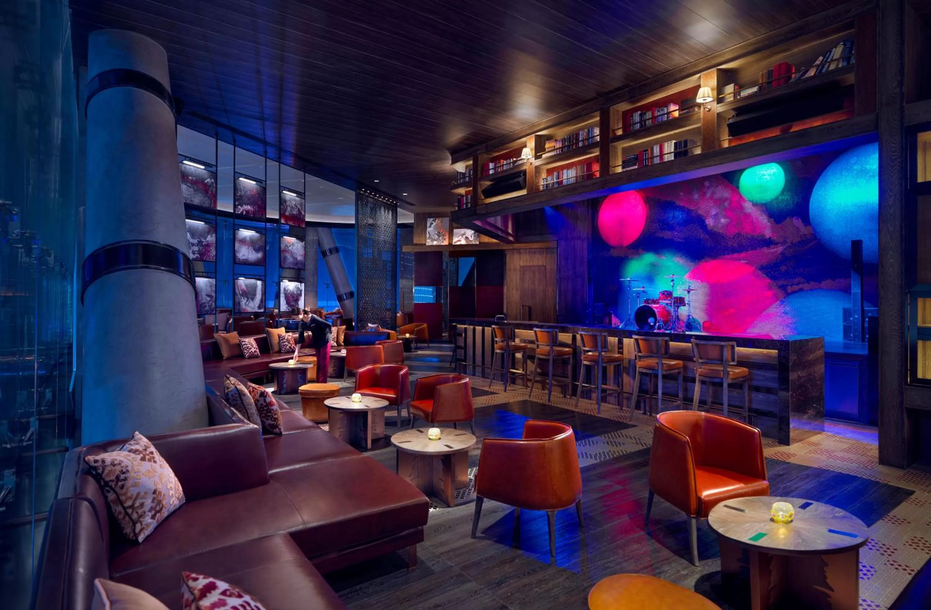 Lounge or bar in Grand Hyatt Xi'an