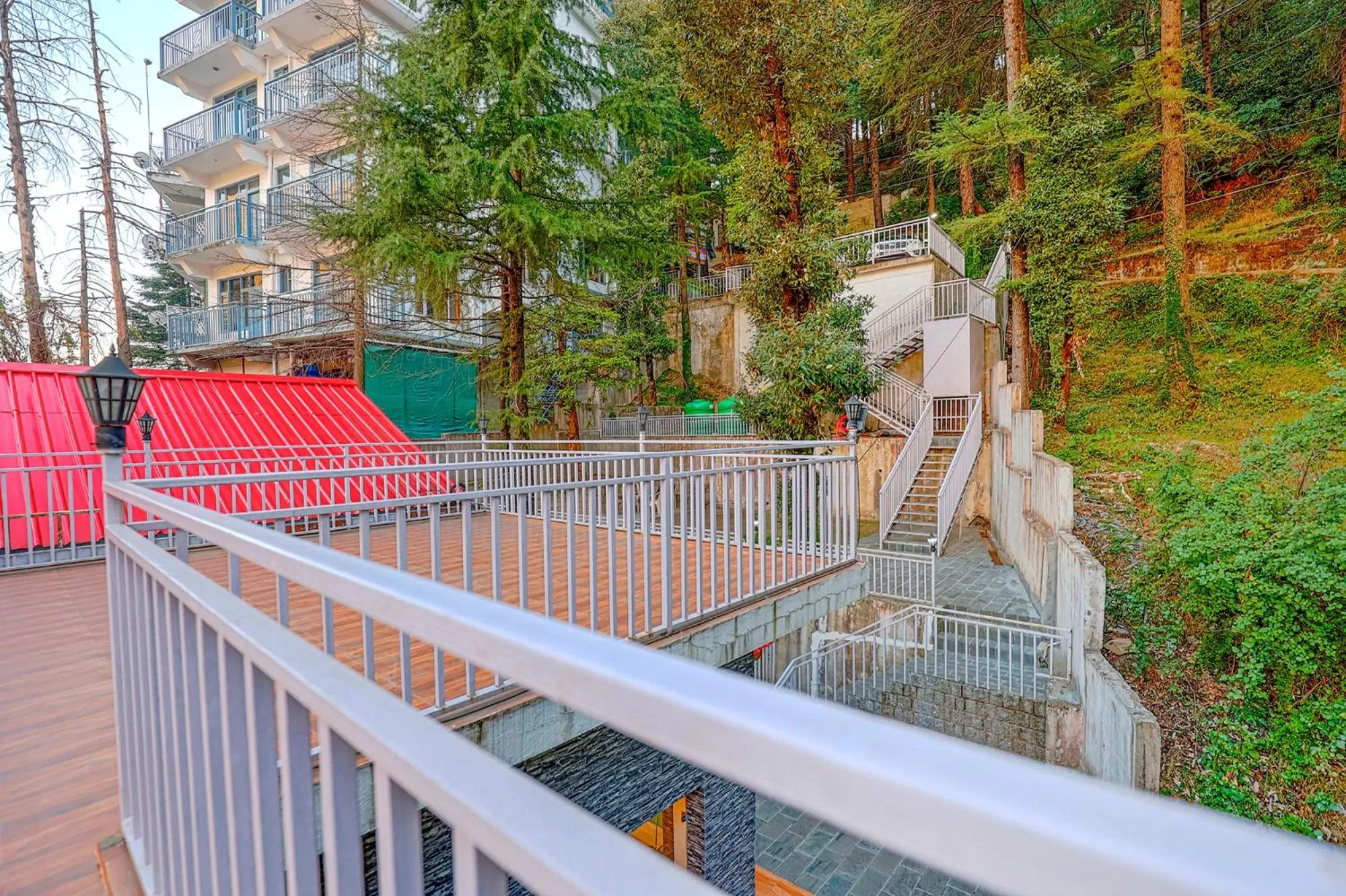 Balcony/Terrace in FabHotel Green Origins