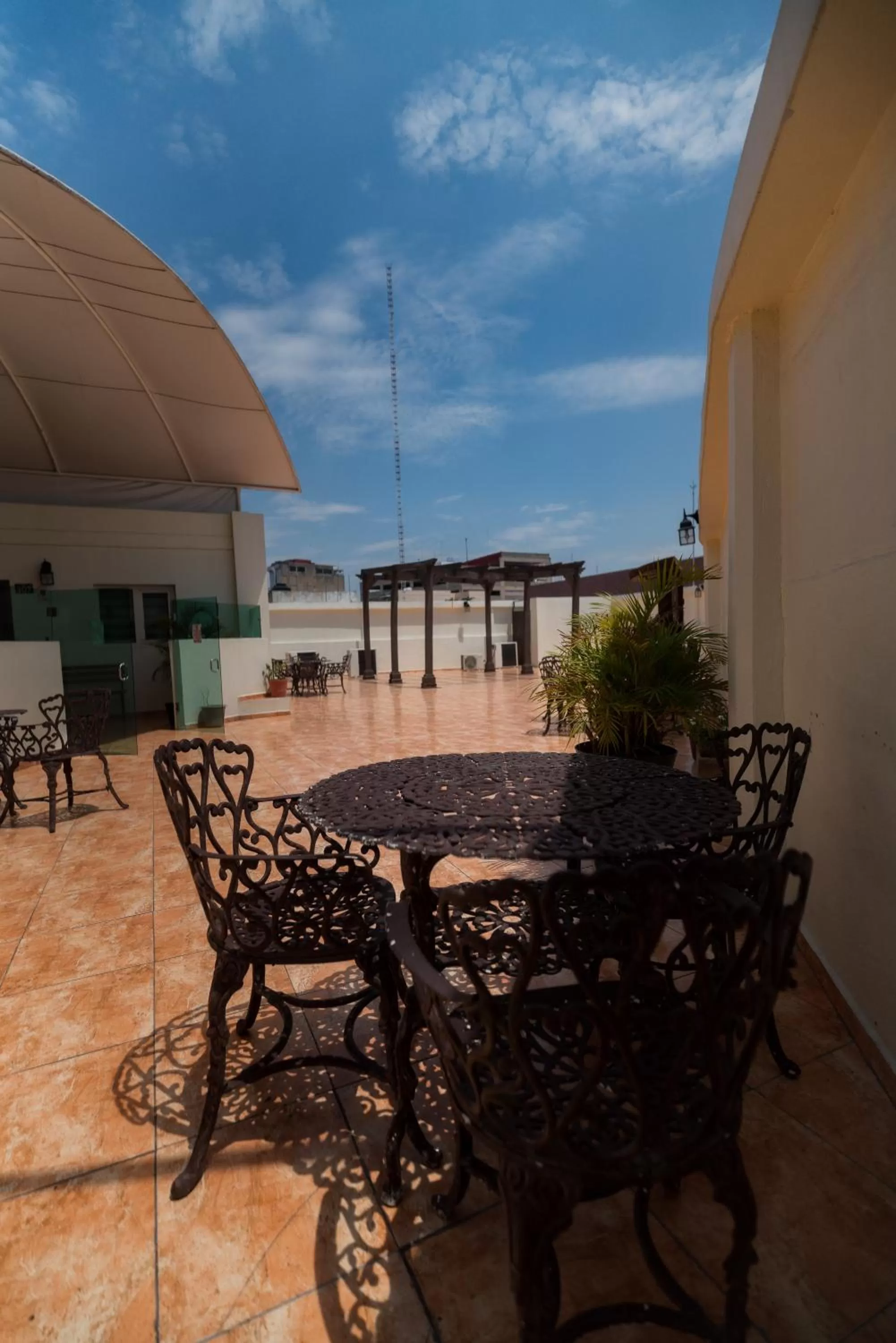 Balcony/Terrace in Hotel Alcazar - Guadalajara Centro Historico