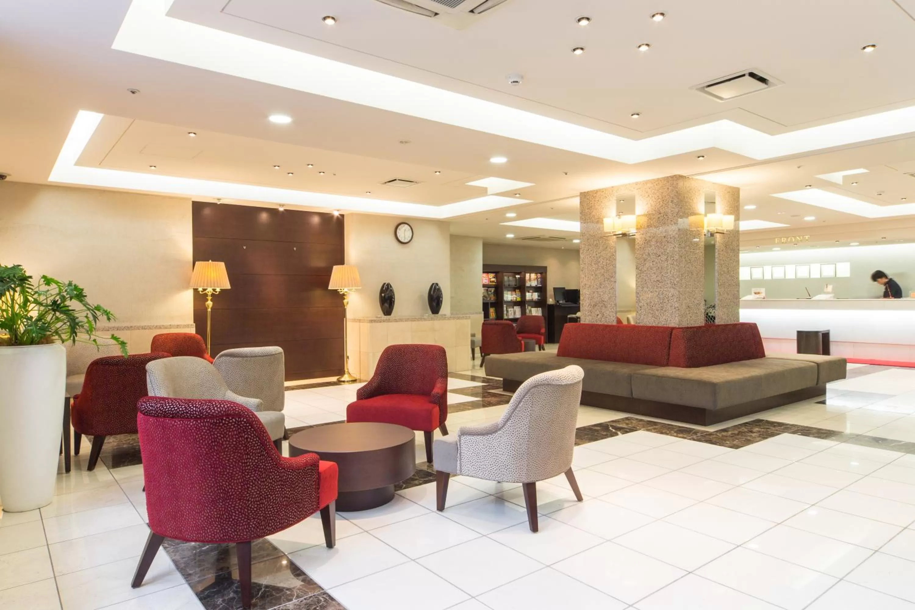 Lobby or reception in Hotel Hokke Club Sapporo