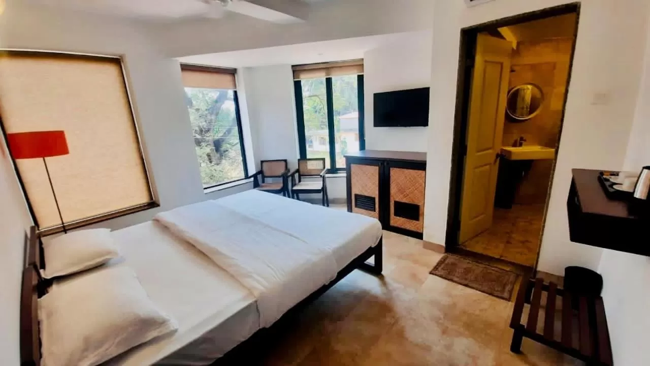 Bed in HALF Hotel, Calangute