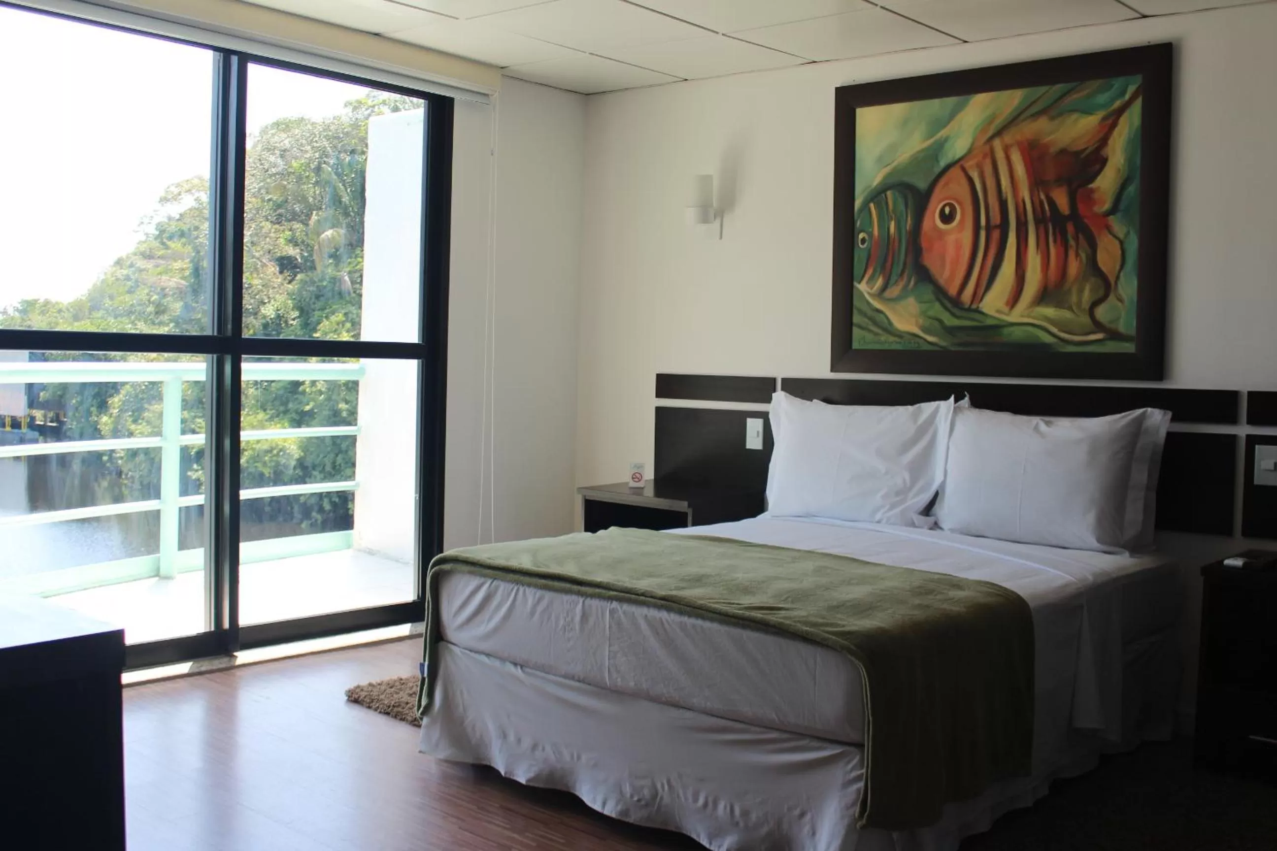 Bed in Uiara Amazon Resort