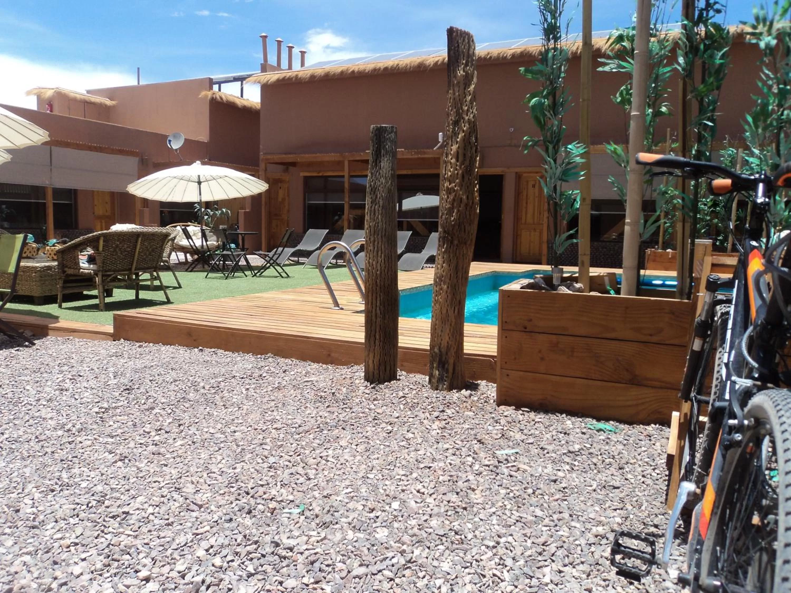 Facade/entrance, Swimming Pool in Hoteles Pueblo de Tierra