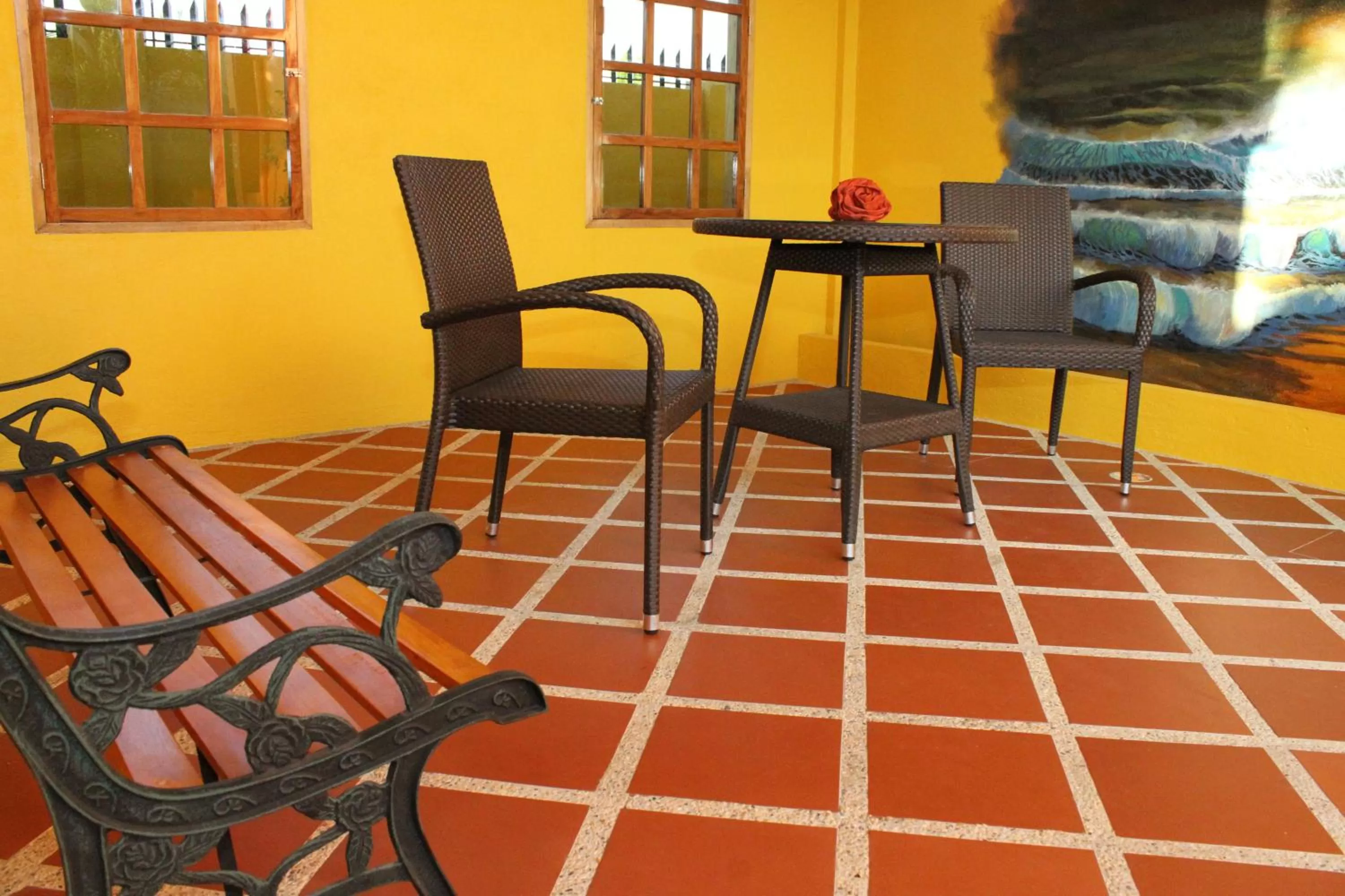 Balcony/Terrace, Fitness Center/Facilities in Alona's Coral Garden Resort (Adult-Only)