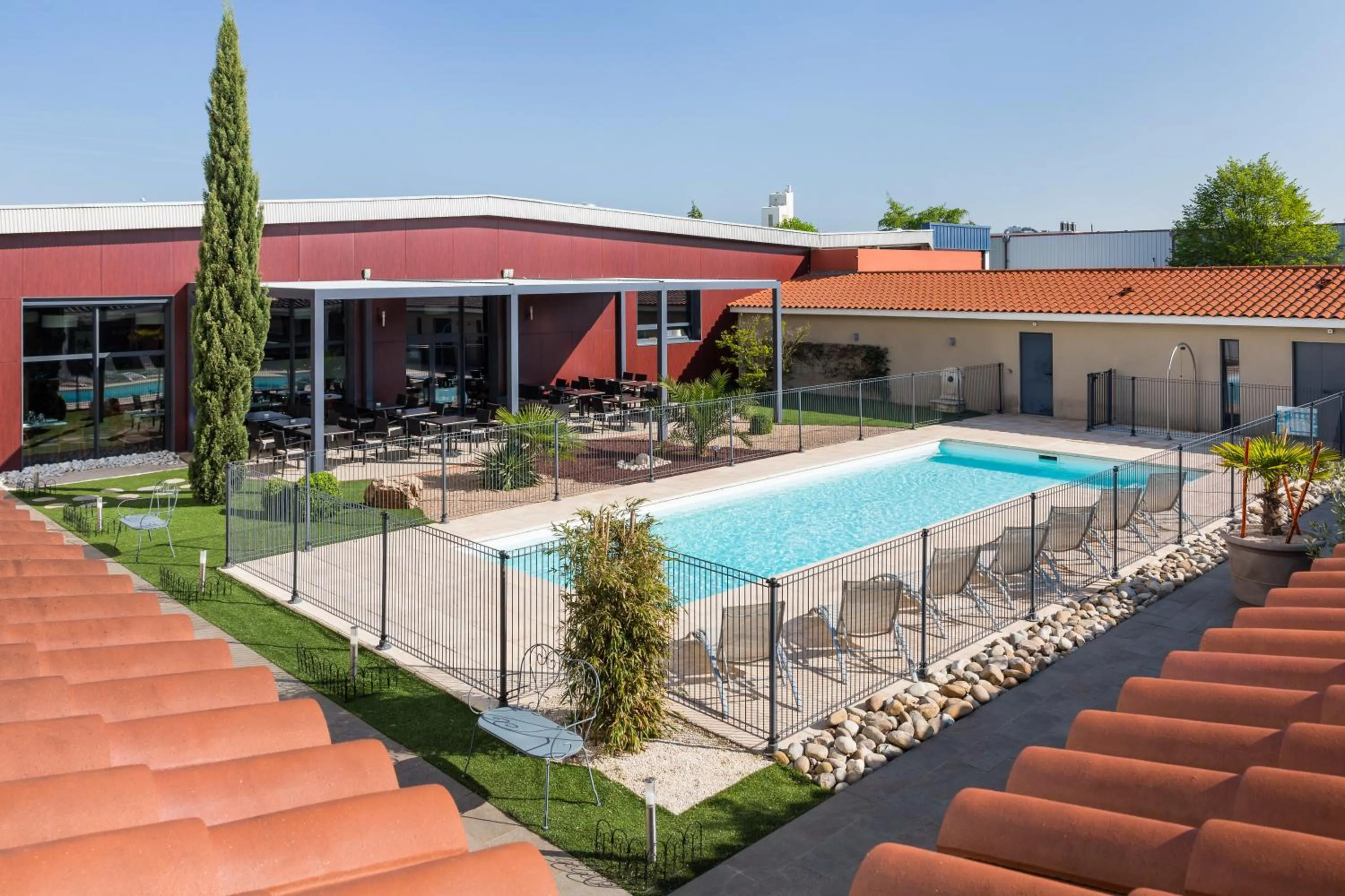 Bird's eye view in Hotel Gatsby by HappyCulture