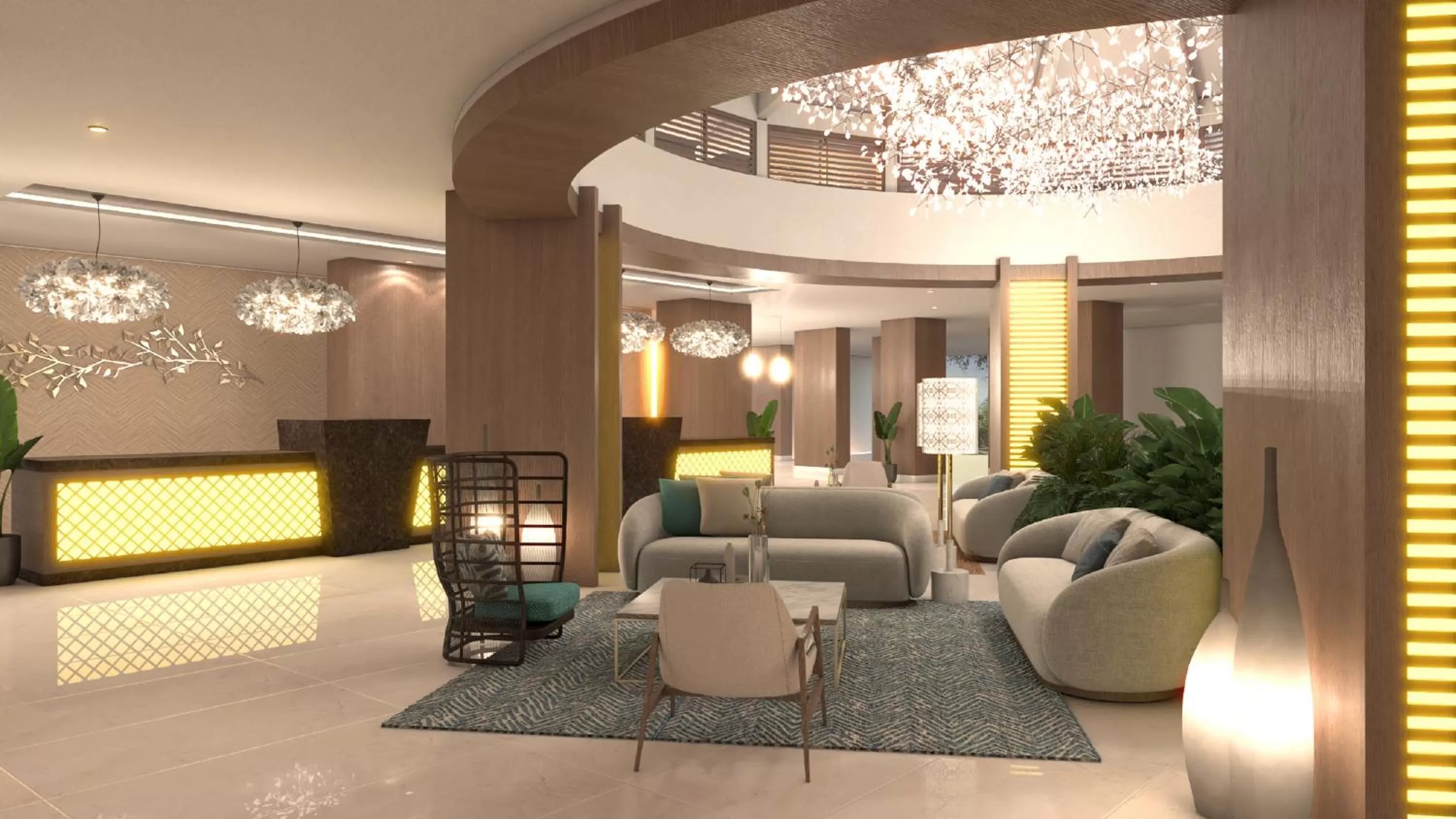 Lobby or reception in Royalton Hideaway Blue Waters, An Autograph Collection All-Inclusive Resort - Adults Only