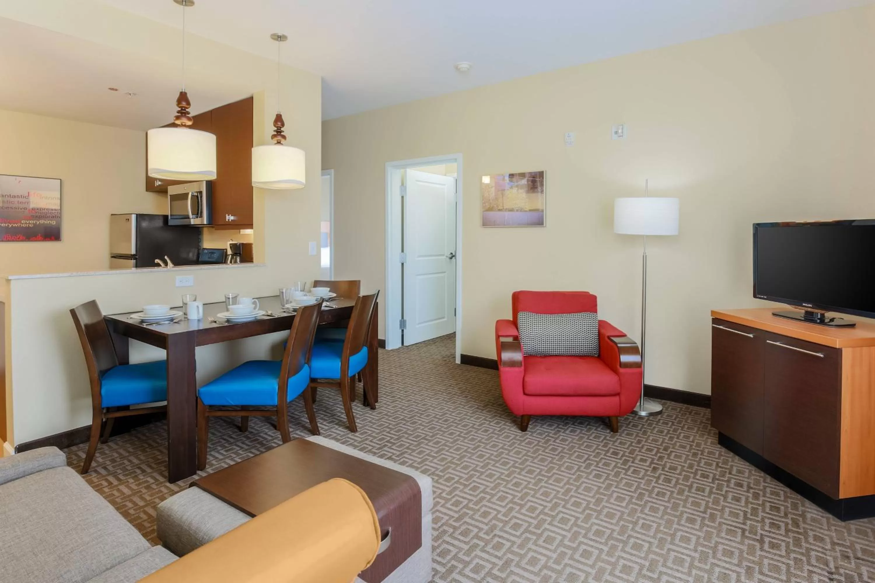 Two-Bedroom Suite in TownePlace Suites by Marriott Cheyenne Southwest/Downtown Area