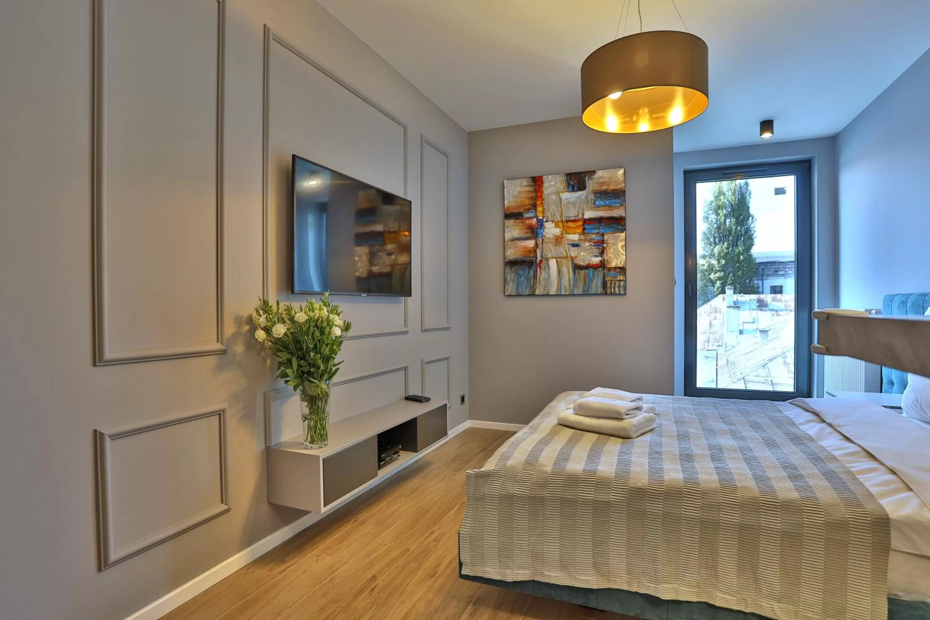 Photo of the whole room, Bed in RAJSKA 3 by PI Apartments