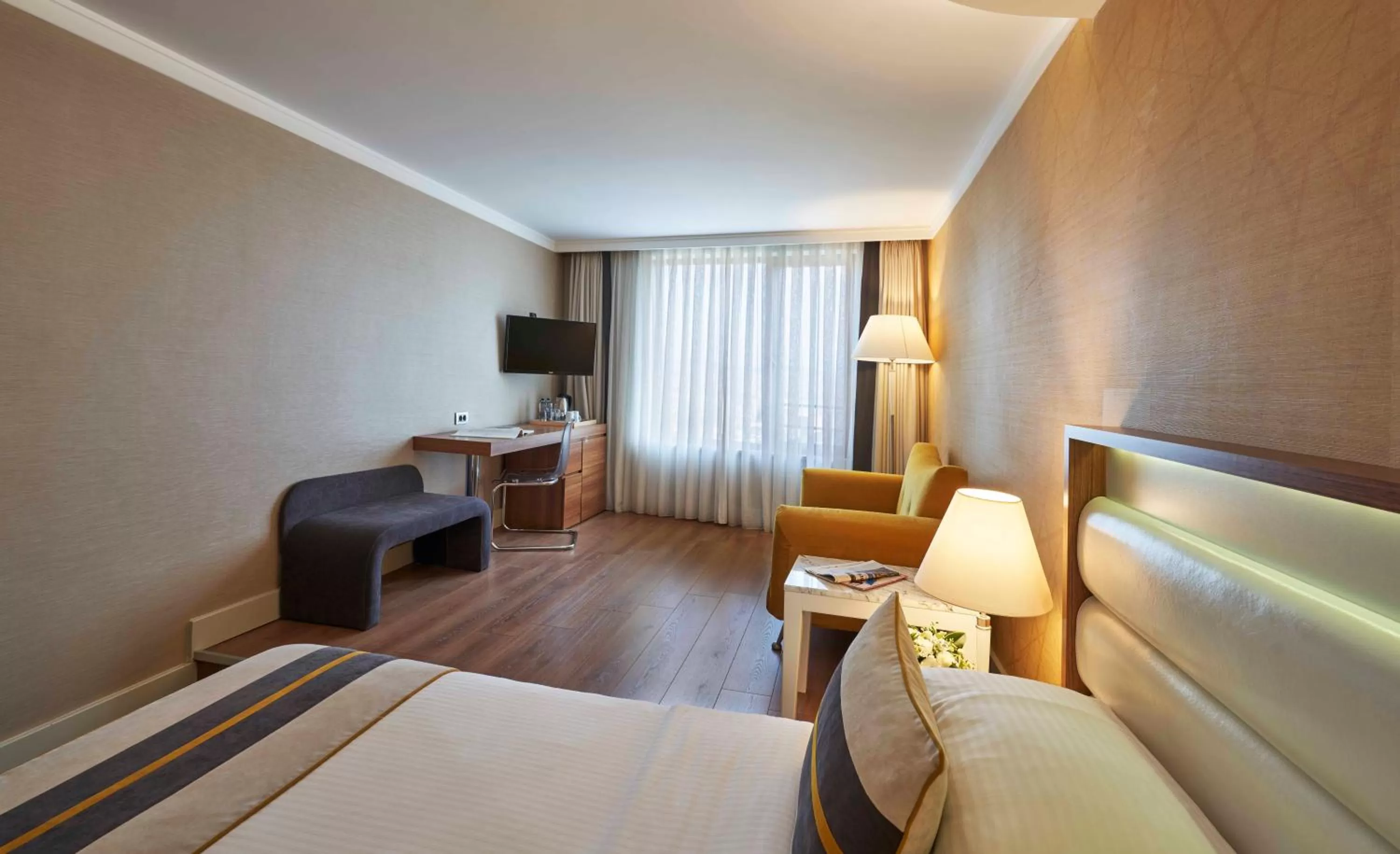 Bedroom, Bed in Richmond Istanbul