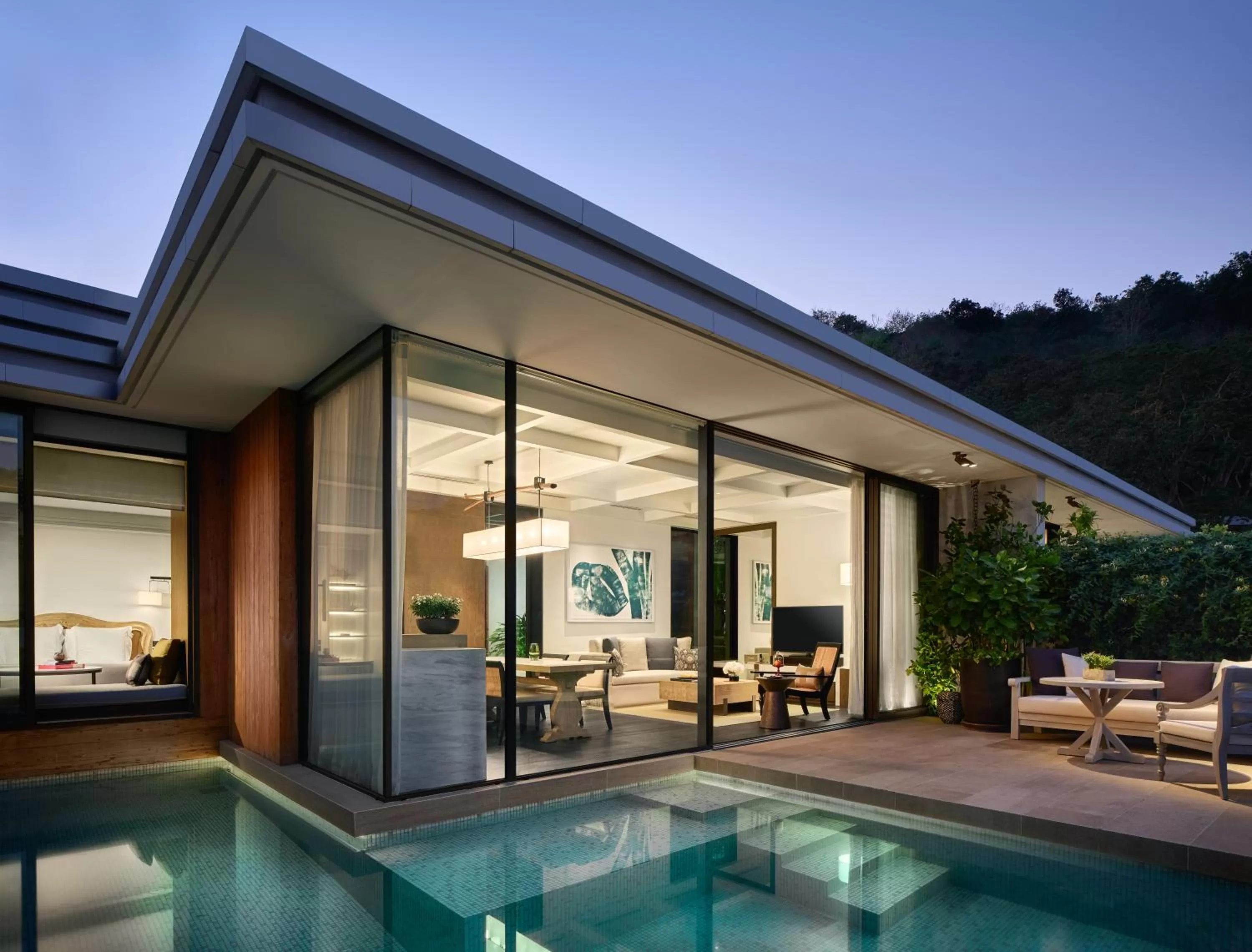 Balcony/Terrace in Rosewood Phuket