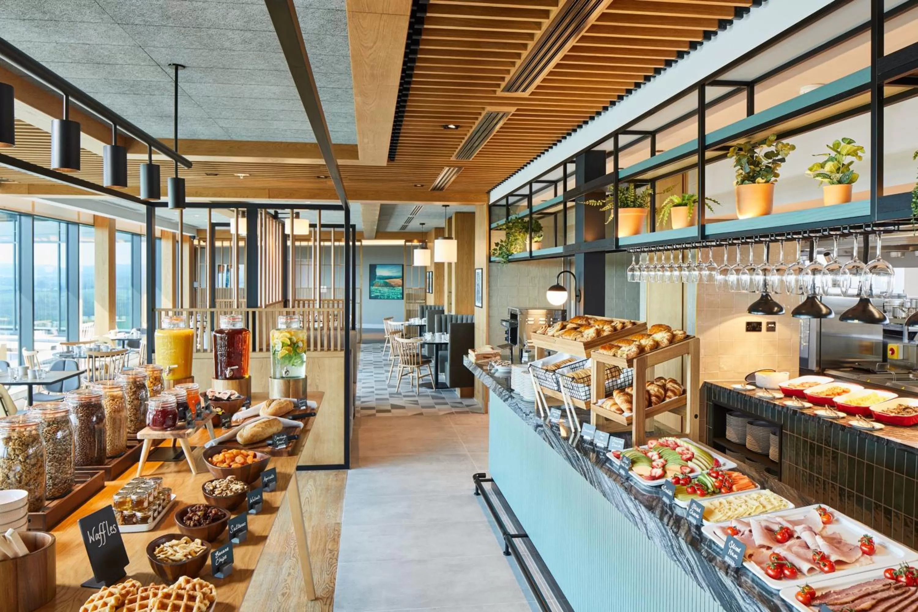 Breakfast in Courtyard by Marriott Exeter Sandy Park