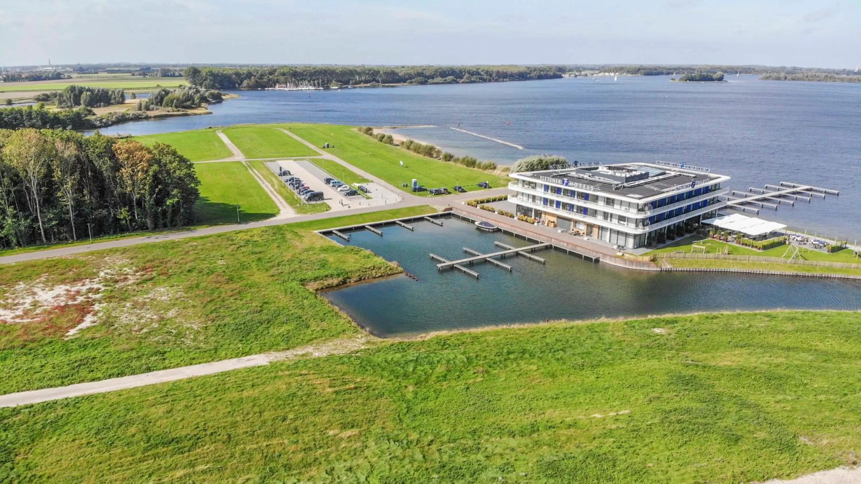 Bird's eye view in Fletcher Hotel-Restaurant Het Veerse Meer