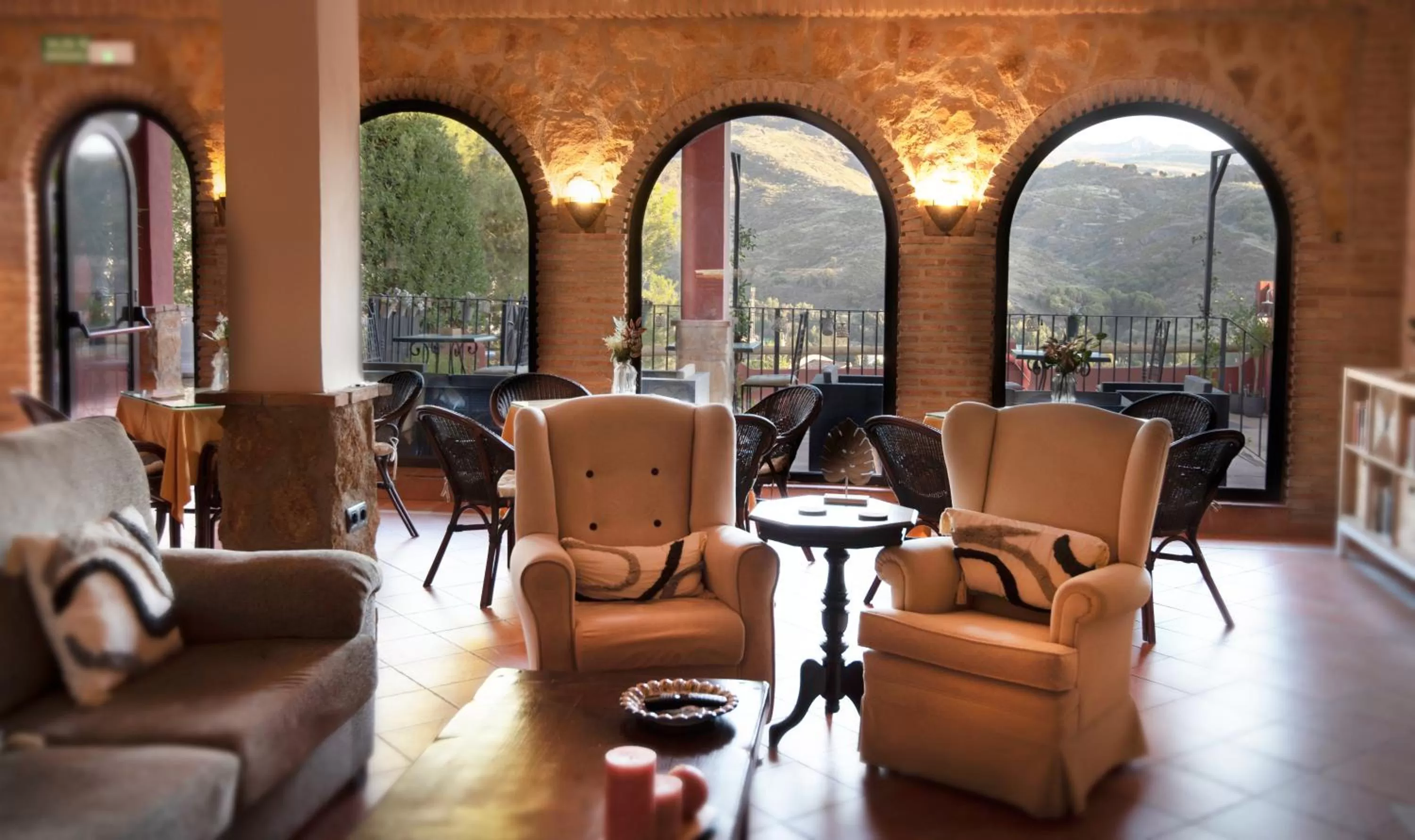 Restaurant/places to eat in Hotel Boutique Cerro del Sol Adults only recommended