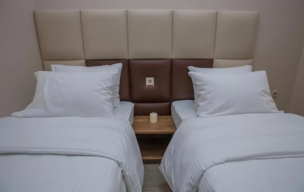 Bed in History Hotel Tbilisi