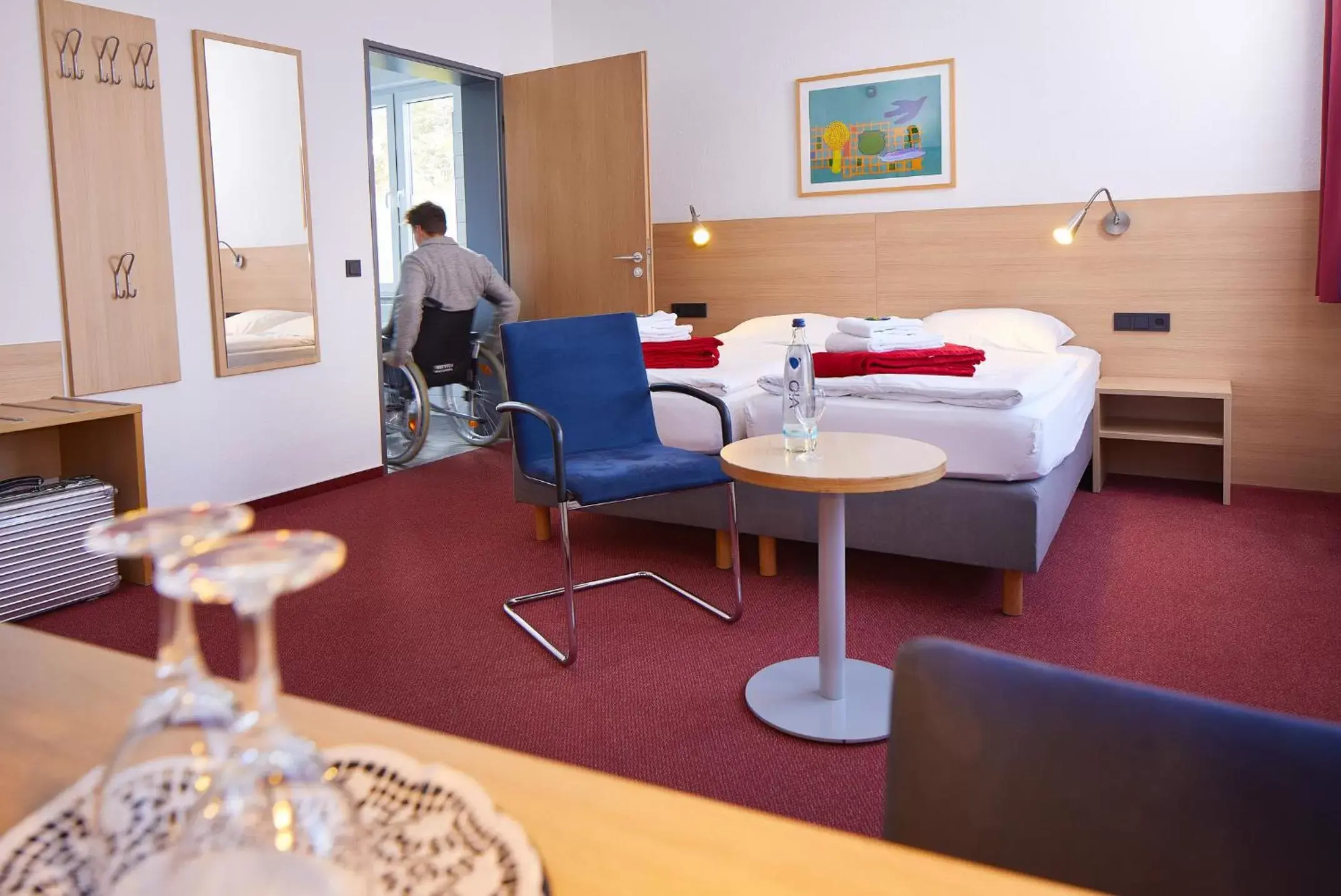 Double or Twin Room - Disability Access in Hotel Haus vom Guten Hirten Double or Twin Room - Disability Access in Hotel Haus vom Guten Hirten