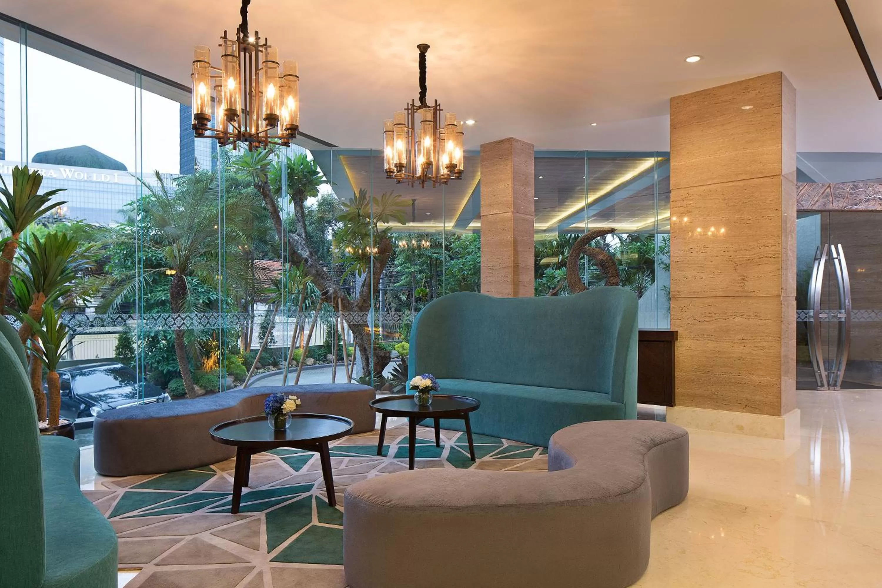 Lobby or reception in Ayaka Suites