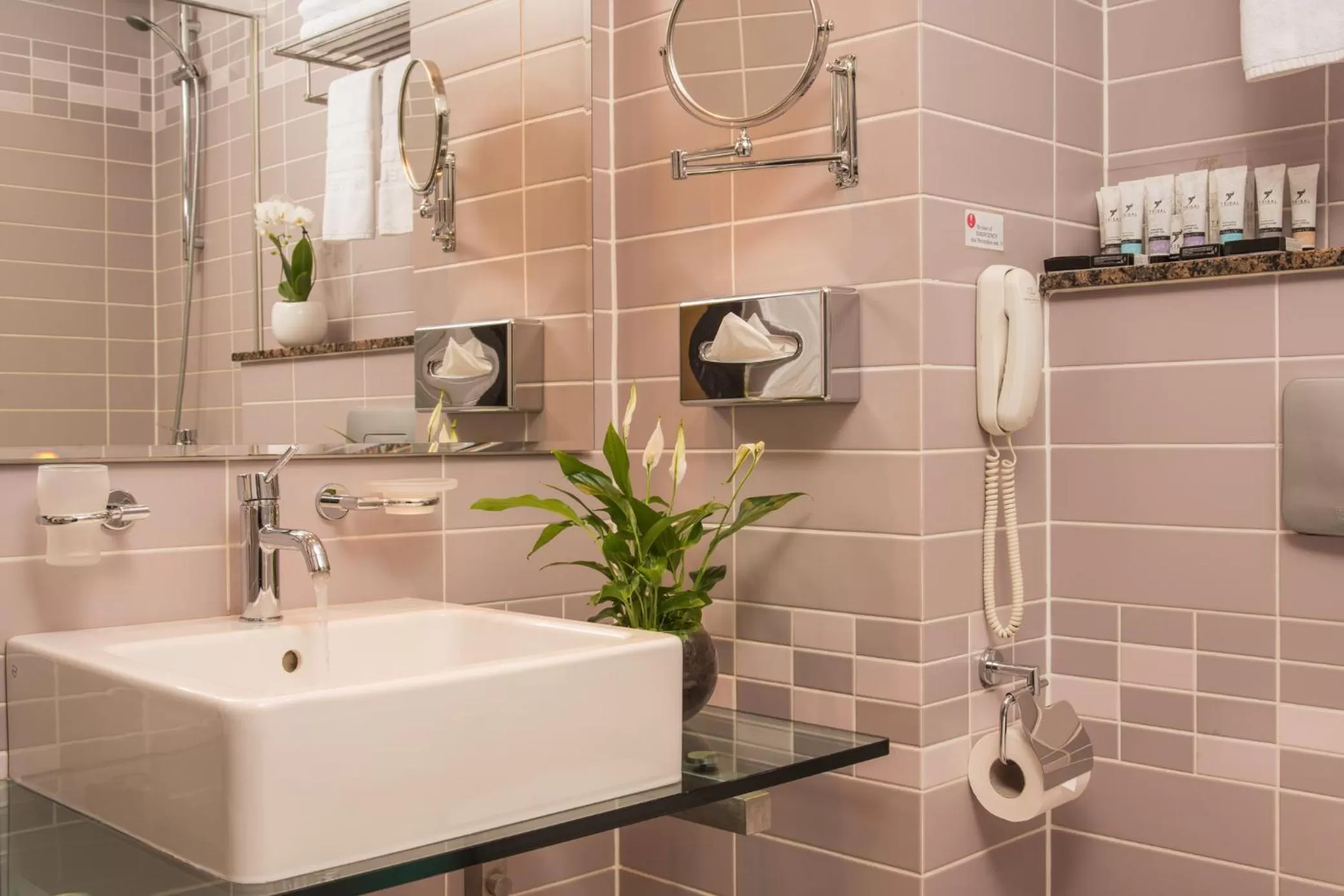 Toilet in Rosslyn Central Park Hotel Sofia