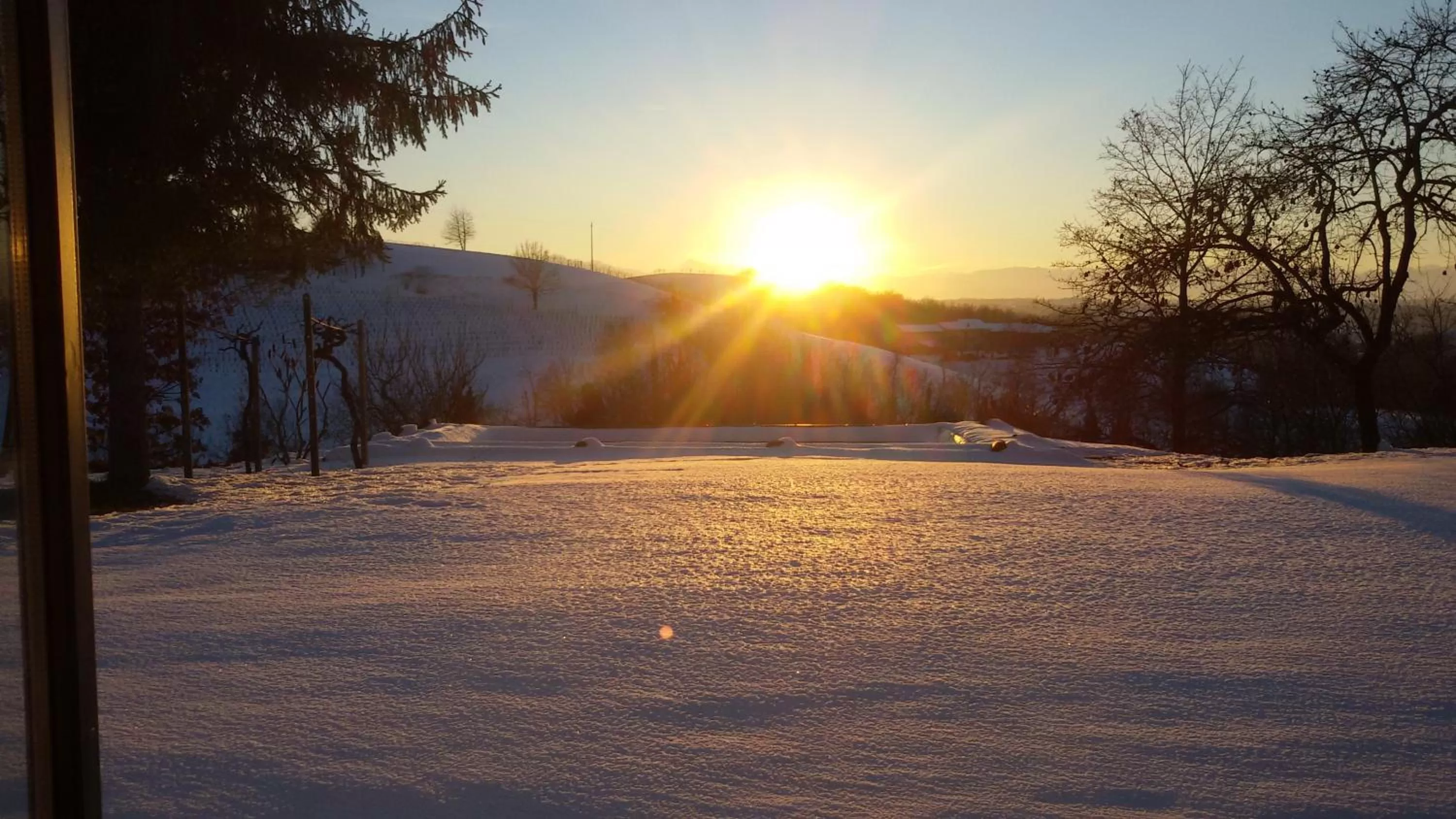 Natural landscape in Cascina Torello