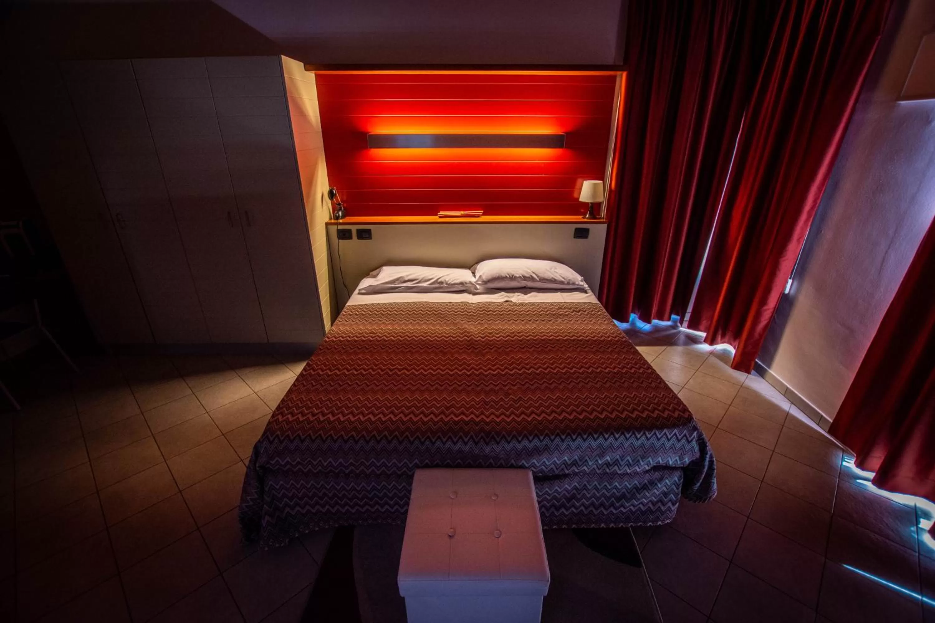 Bed in Albavillage Rooms & Camping