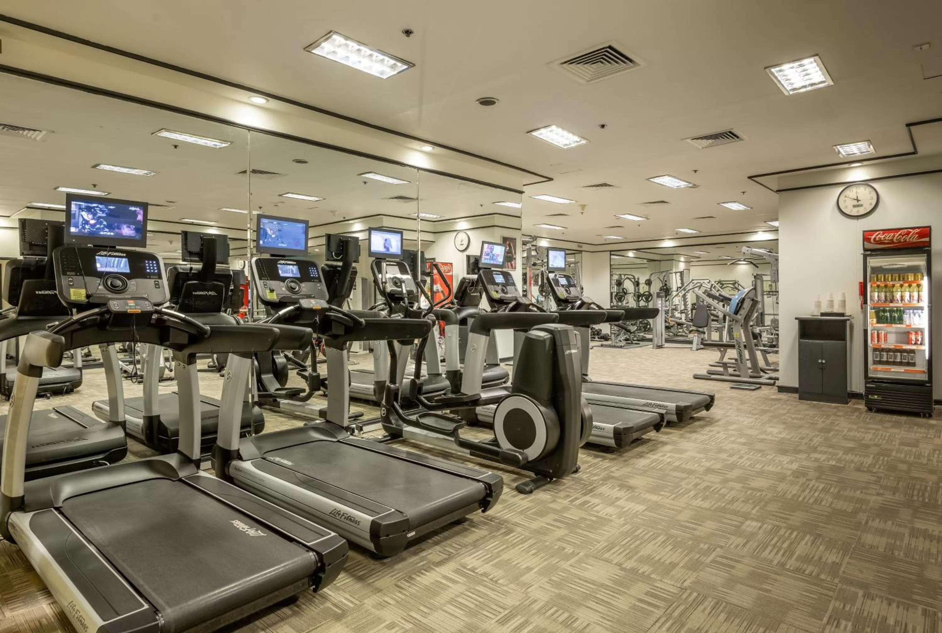 Fitness centre/facilities in Crowne Plaza Shanghai by IHG