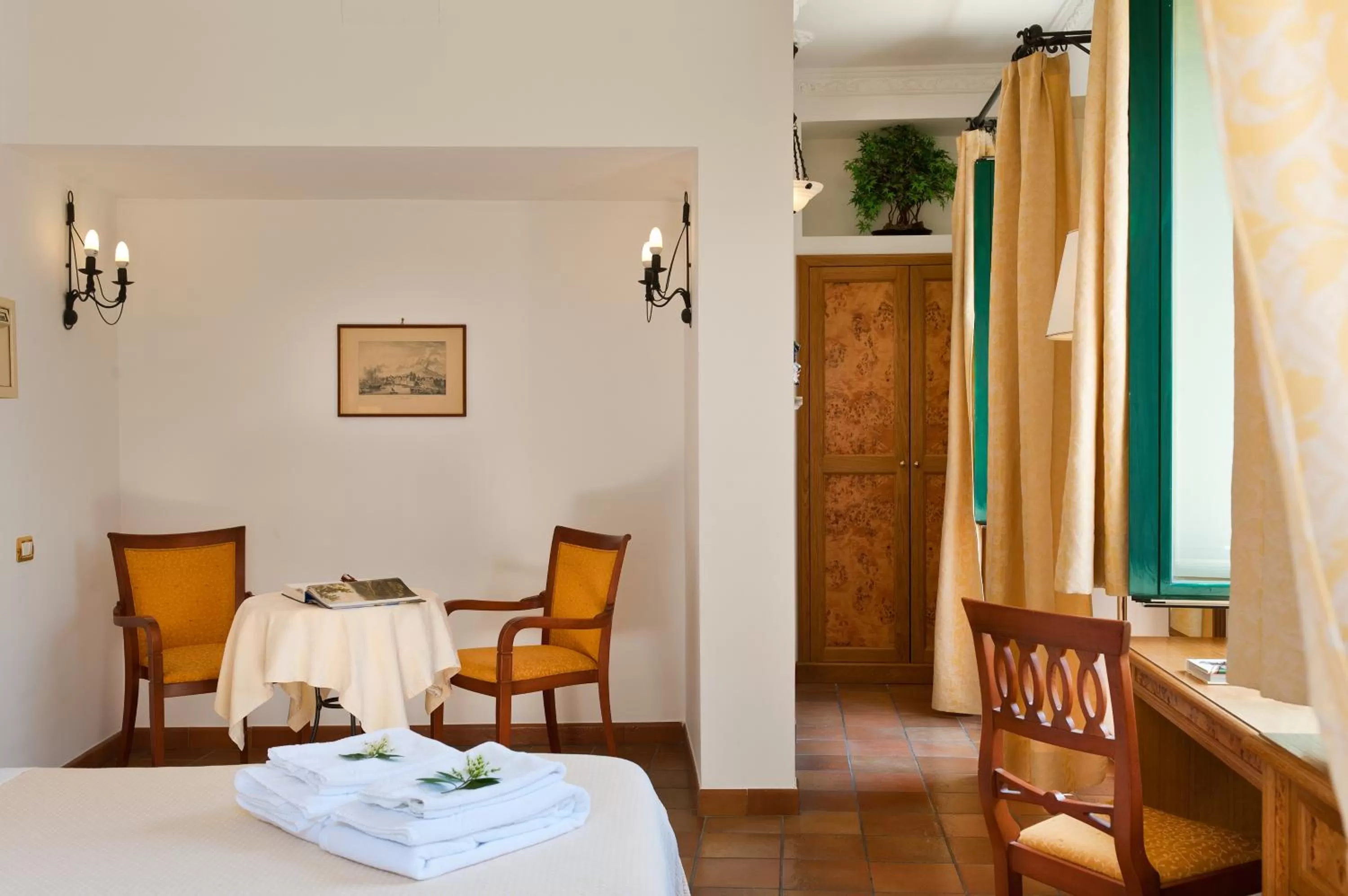 Superior Double or Twin Room with Terrace - Top Floor in Hotel Villa Schuler