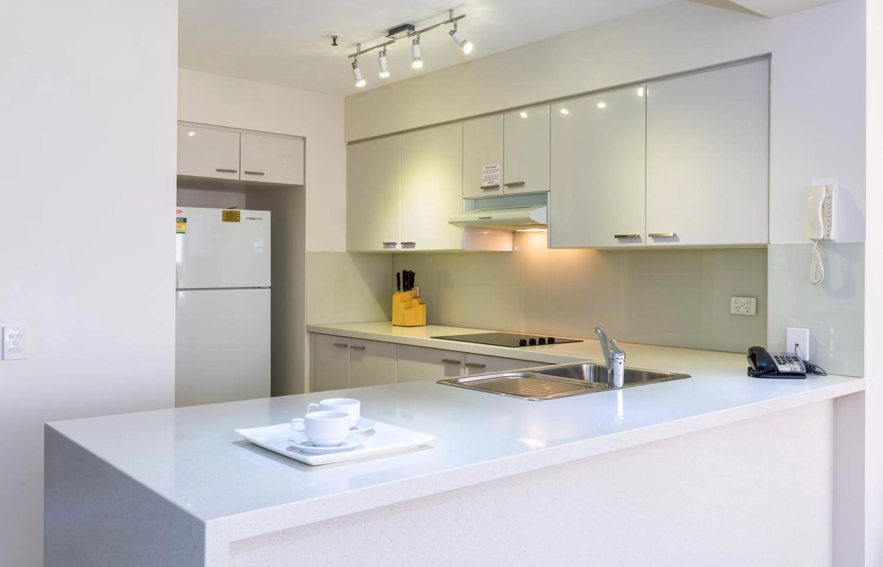 Kitchen or kitchenette in Belle Maison Apartments - Official