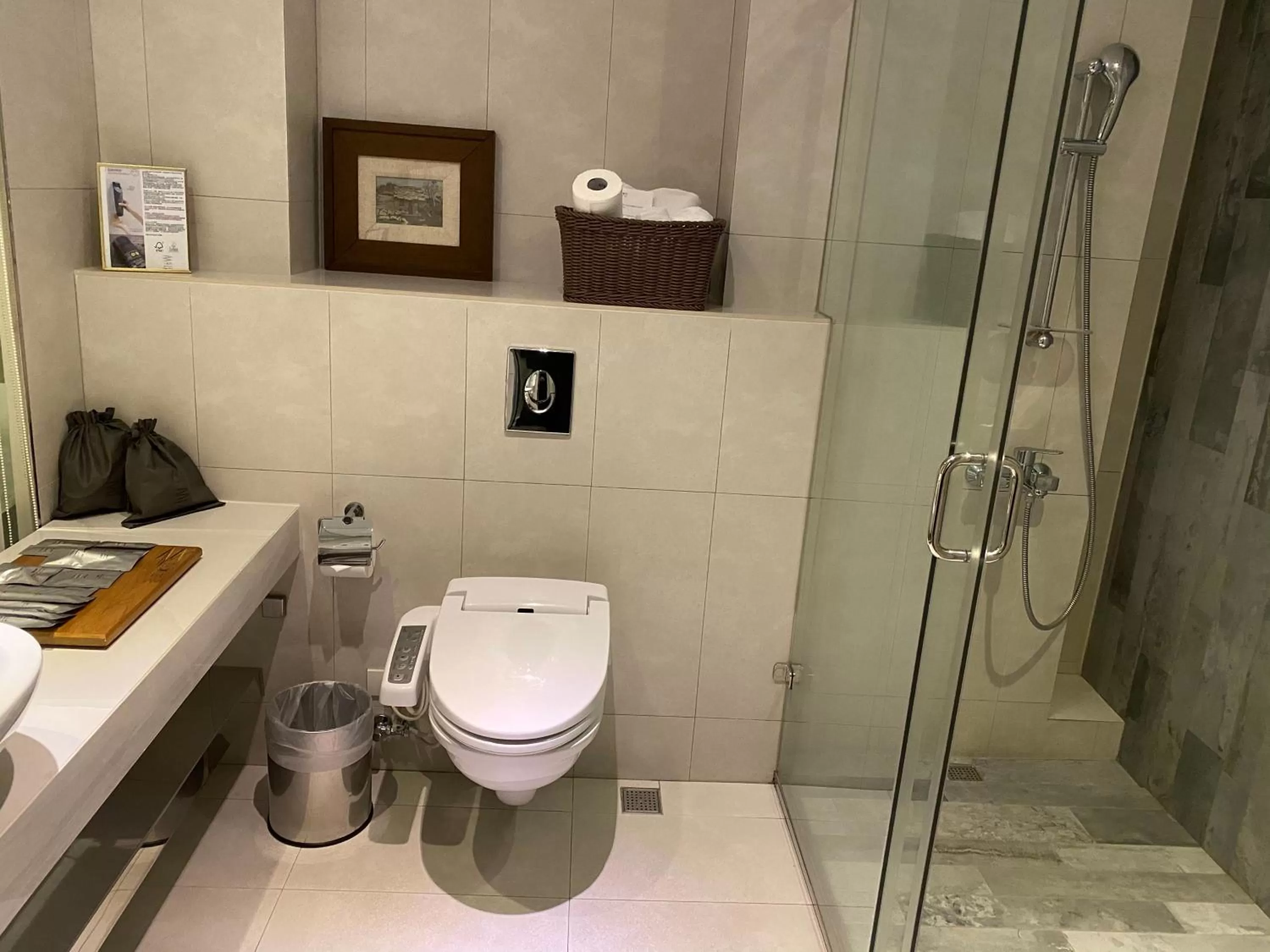 Bathroom in 3 Door Hotel