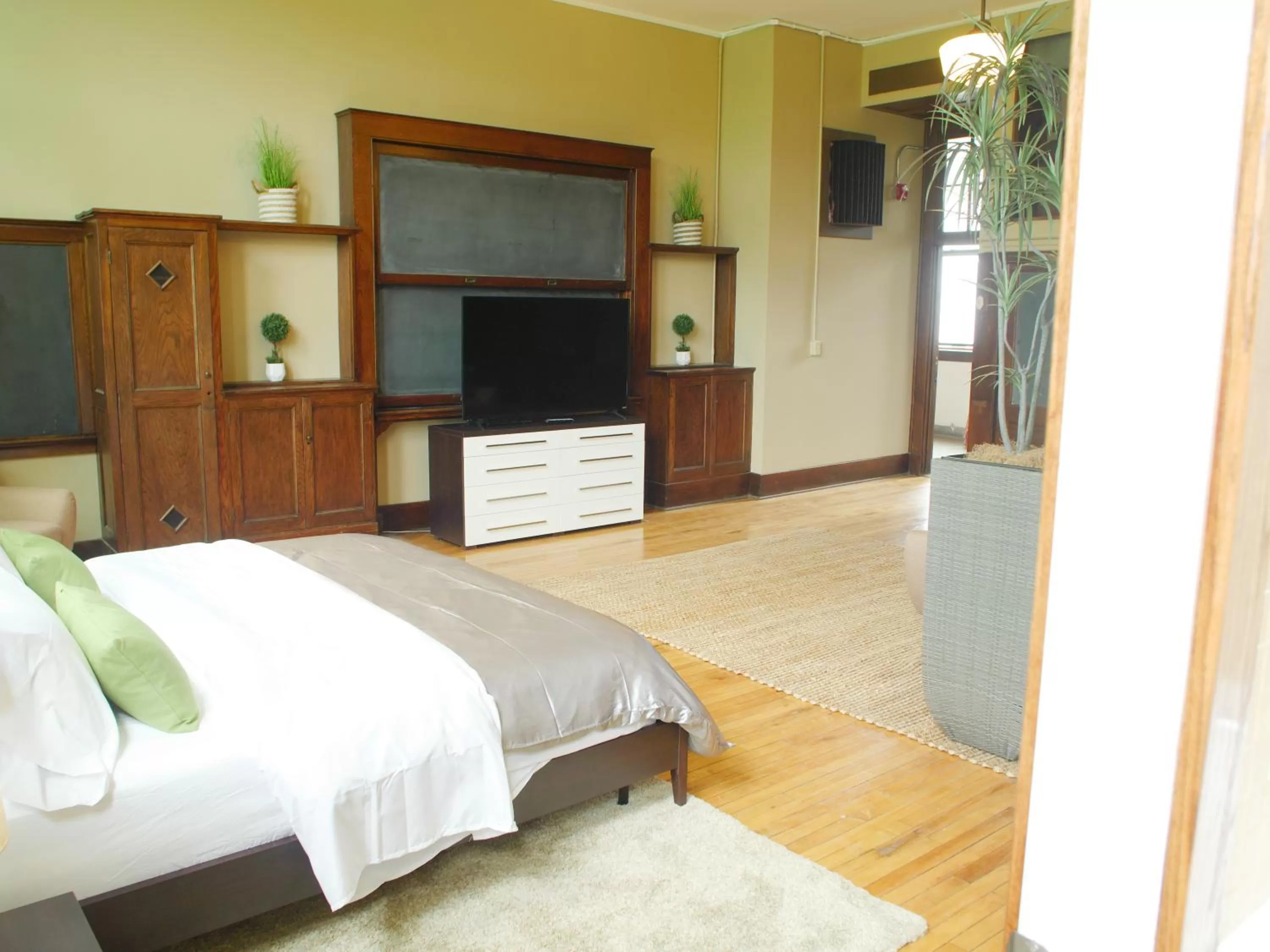 Bed in School 31 Lofts