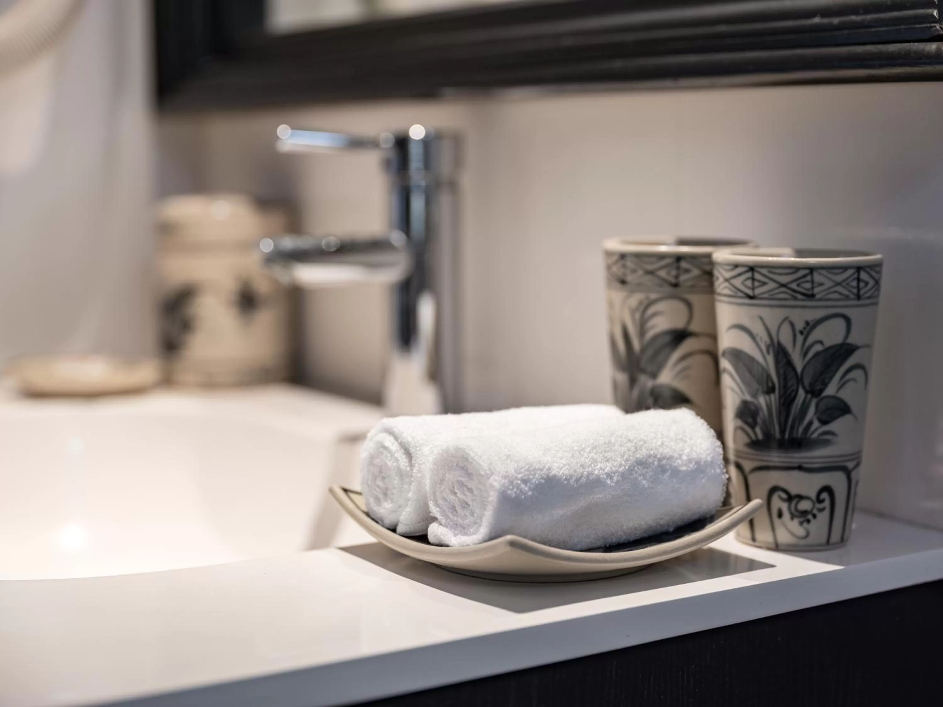 Bathroom in The Flower Boutique Hotel & Travel