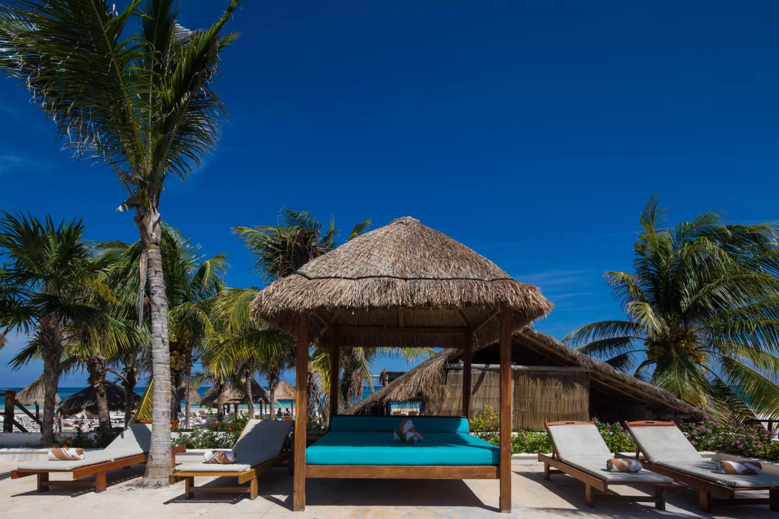 Swimming pool in Hotel Ojo De Agua