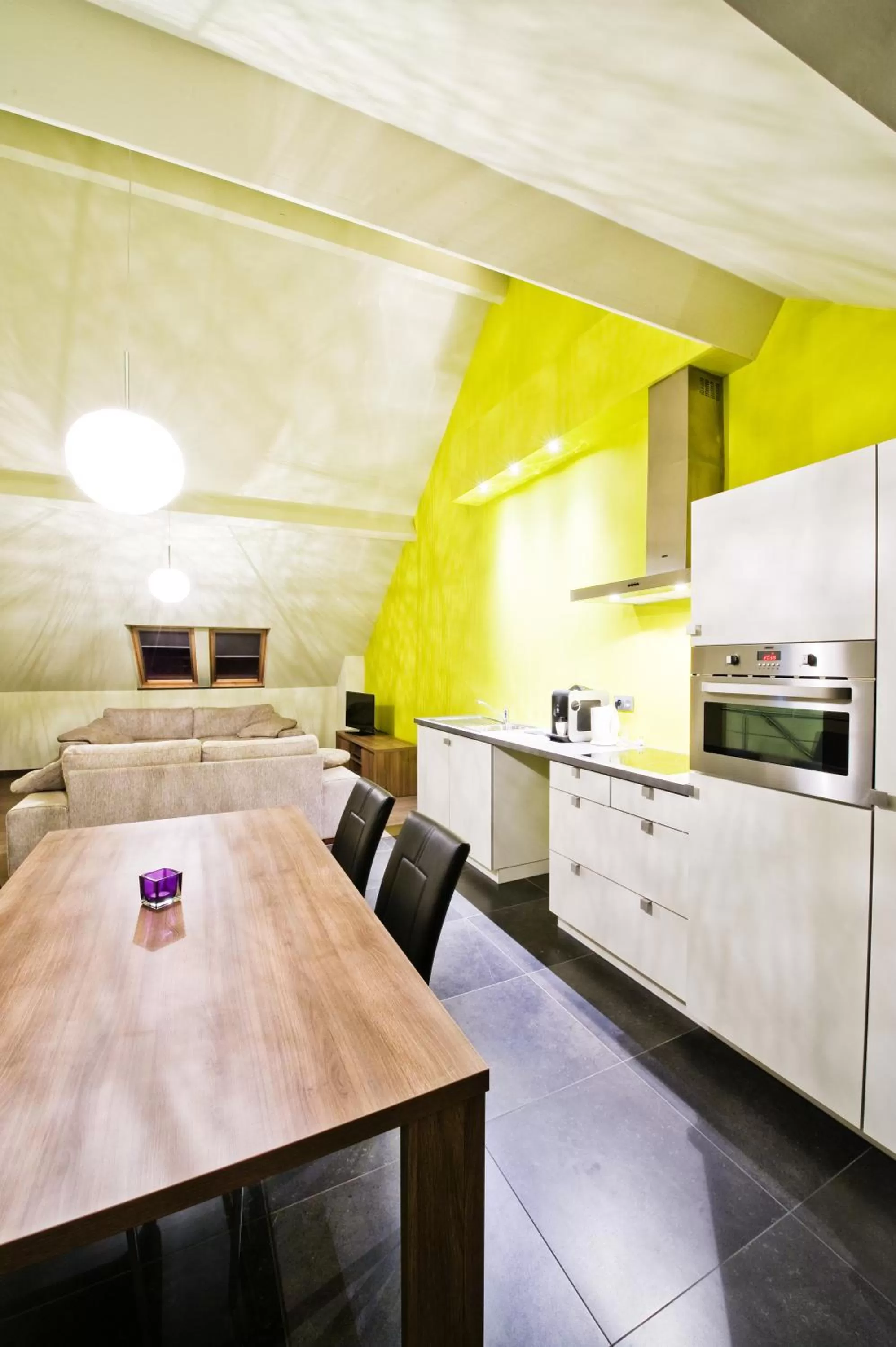 Kitchen or kitchenette in B&B Villa Curtricias