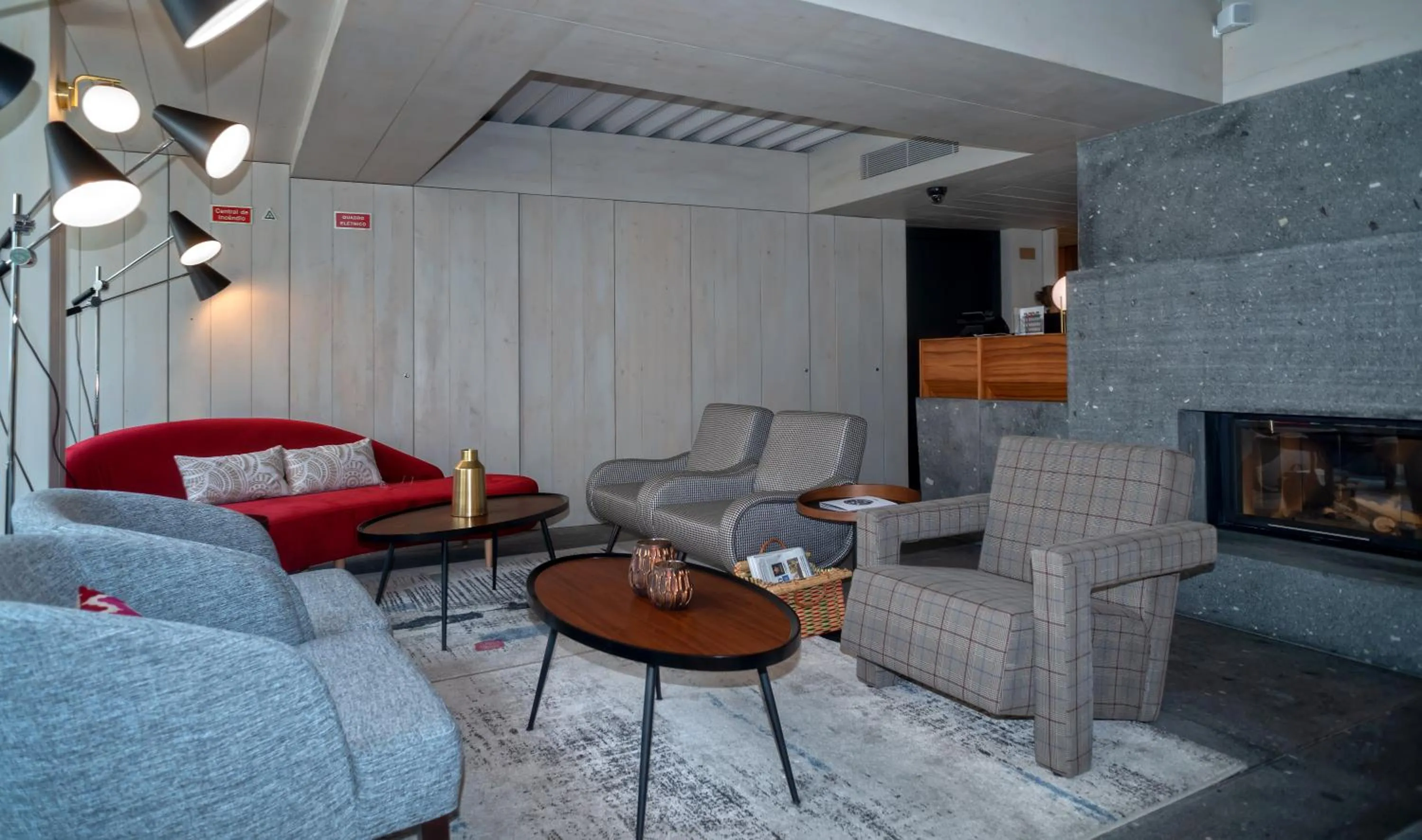 Living room in Porta Nova Collection House