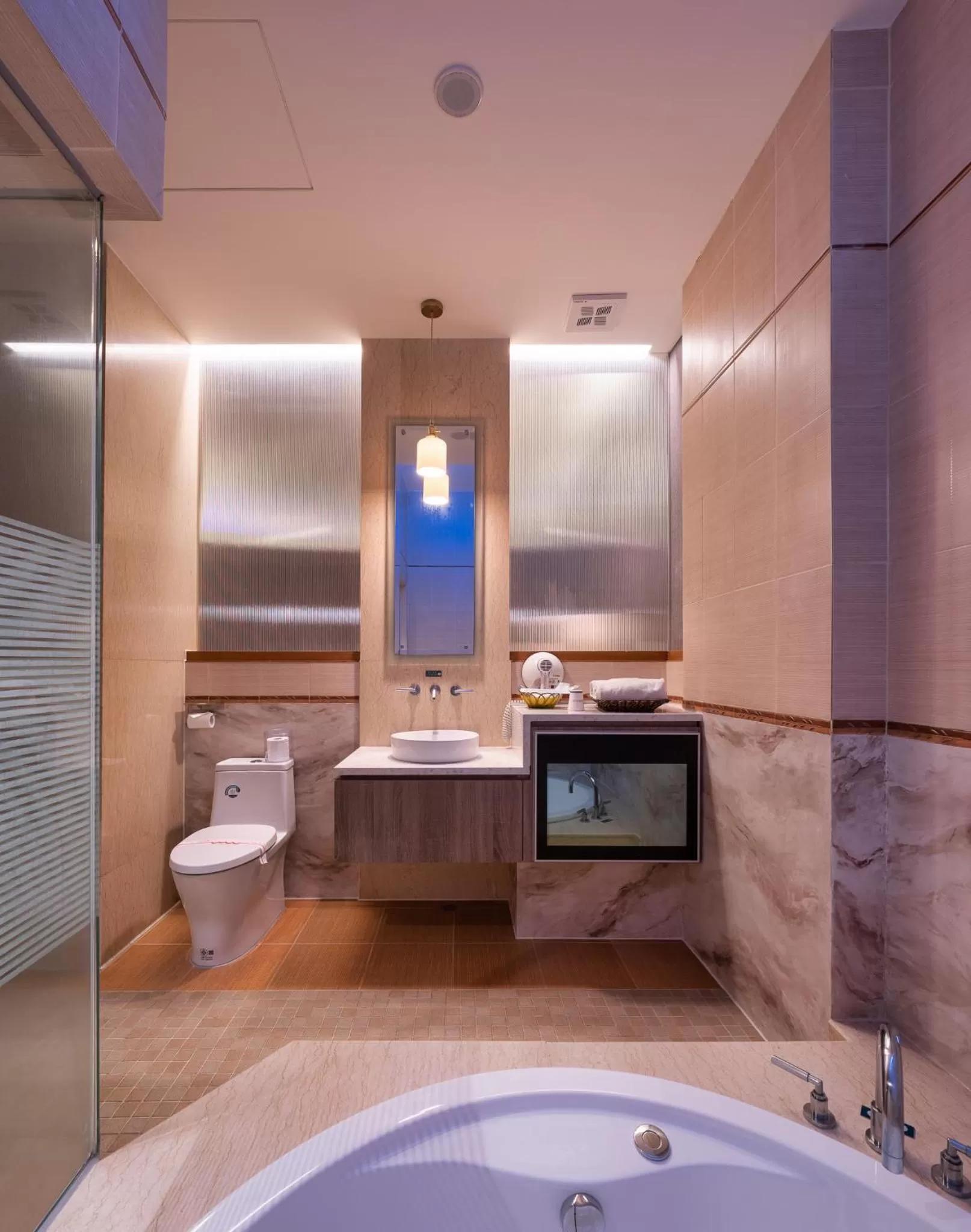 Bathroom in Purple Garden Motel