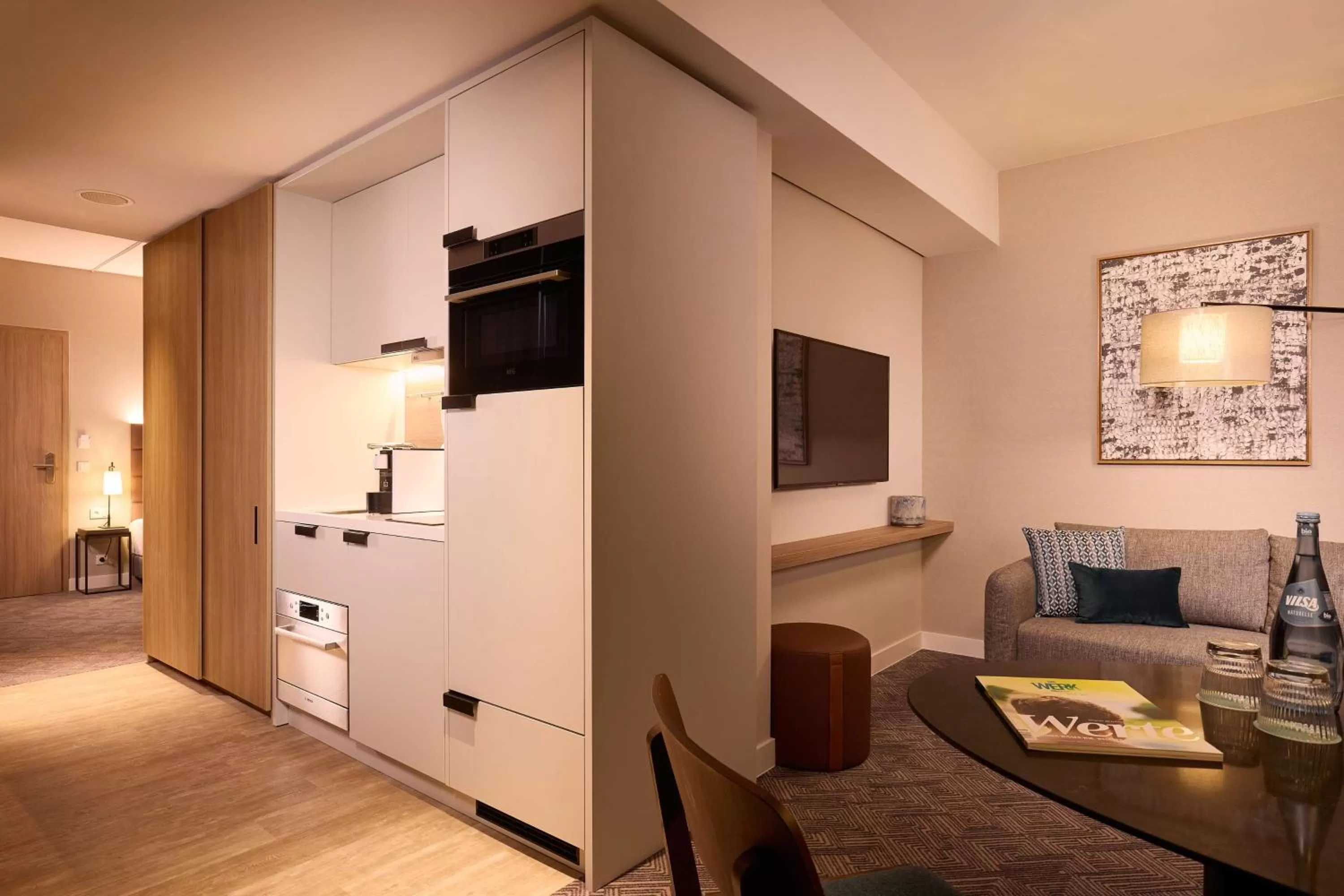 Bedroom in Adina Apartment Hotel Munich