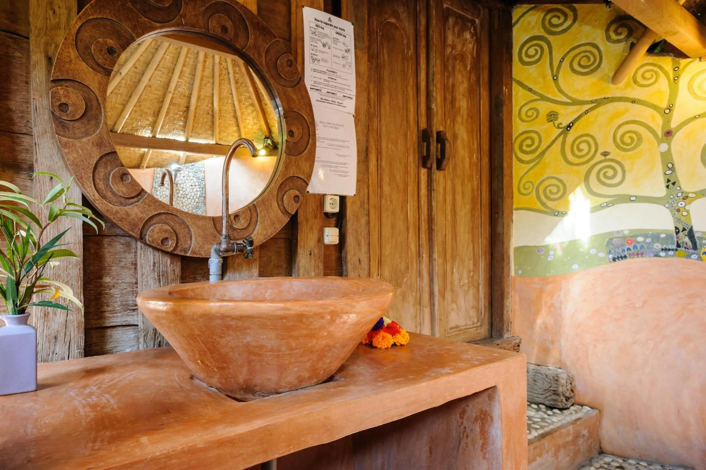 Toilet in Swasti Eco Cottages