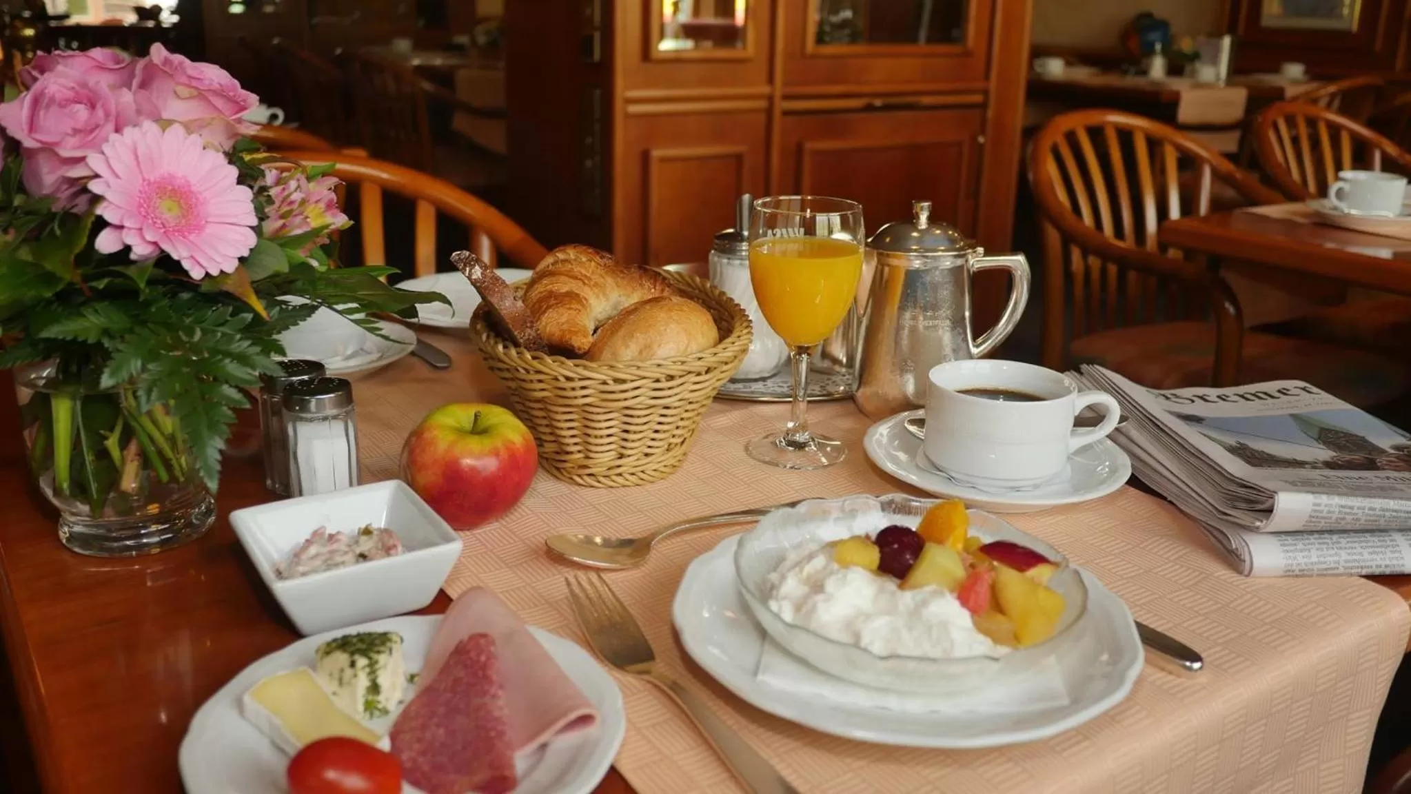 Food in Hotel Westfalia