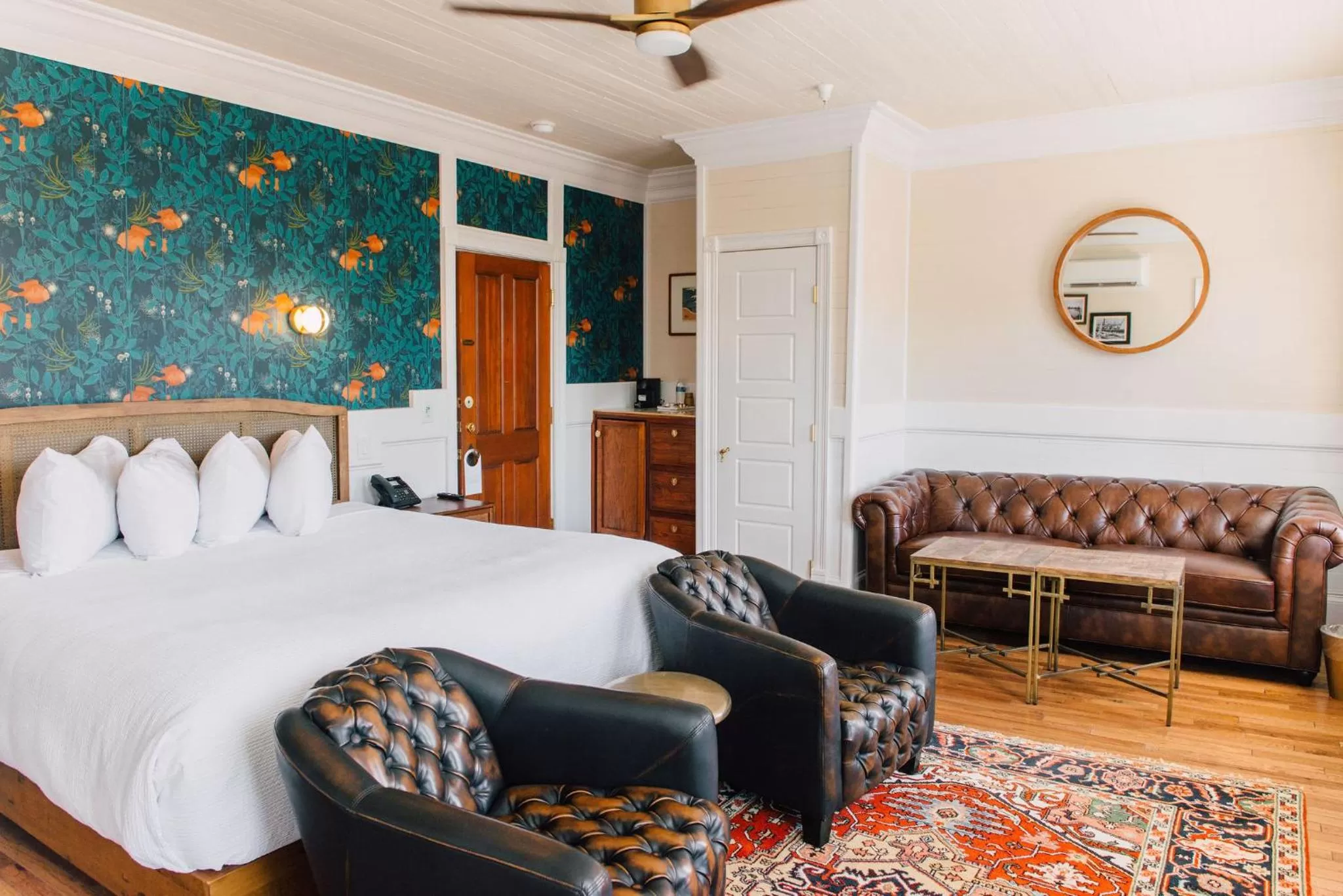 Bed in The Gibson Inn