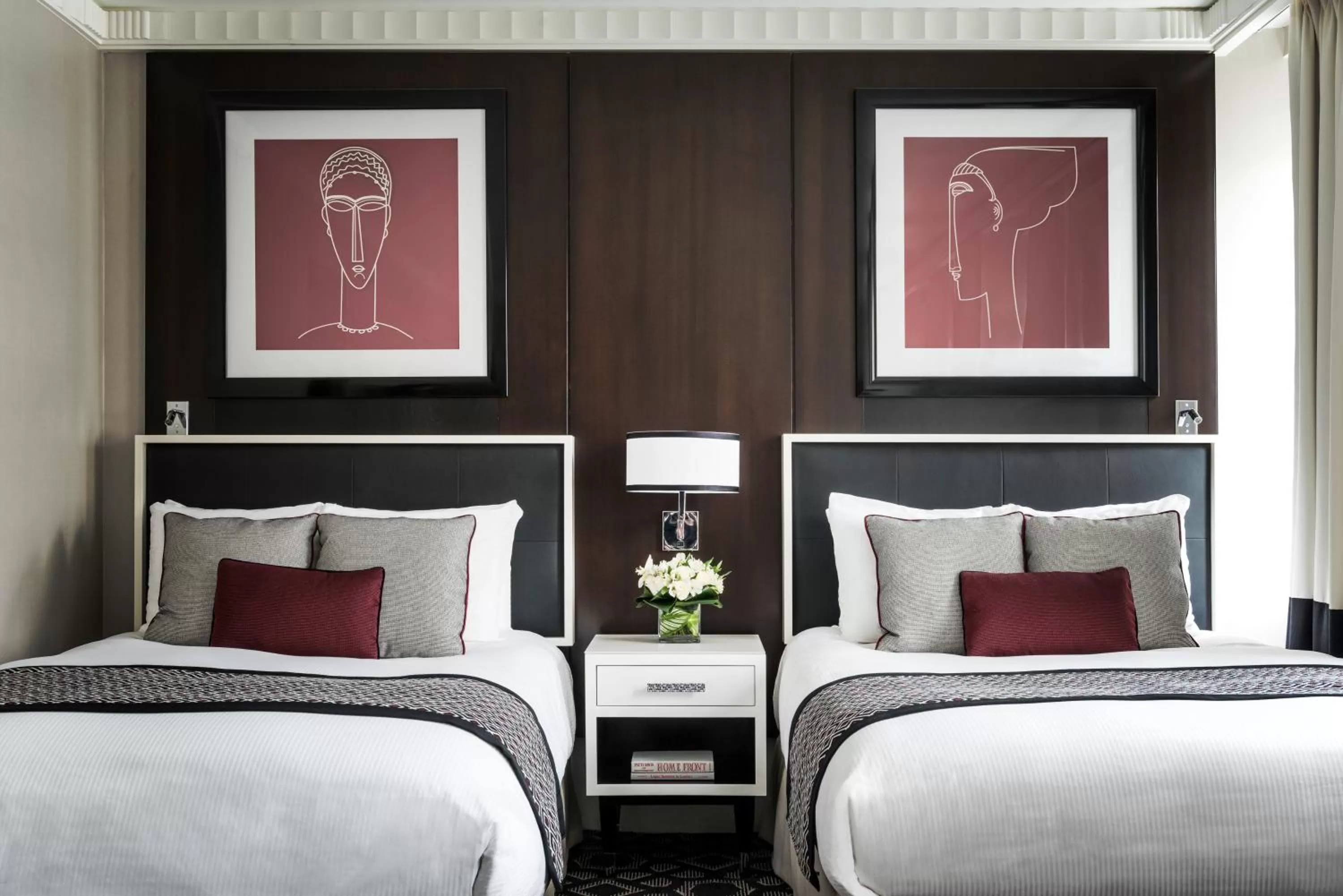 Bed in Sofitel Lafayette Square Washington DC