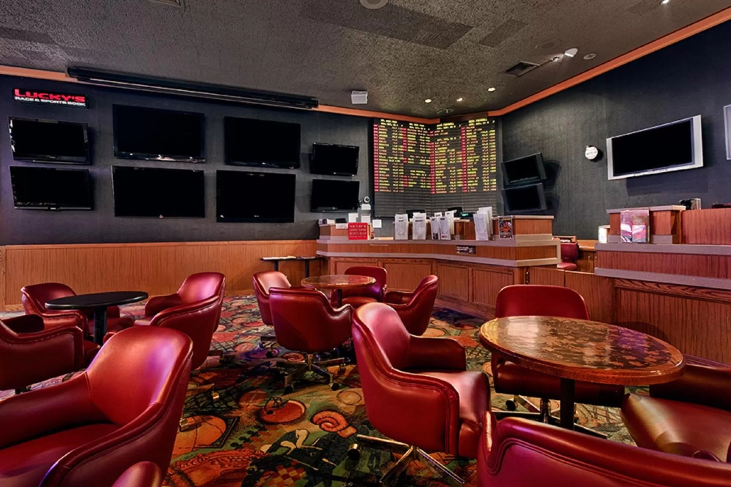 Communal lounge/ TV room in Maverick Hotel and Casino by Red Lion Hotels